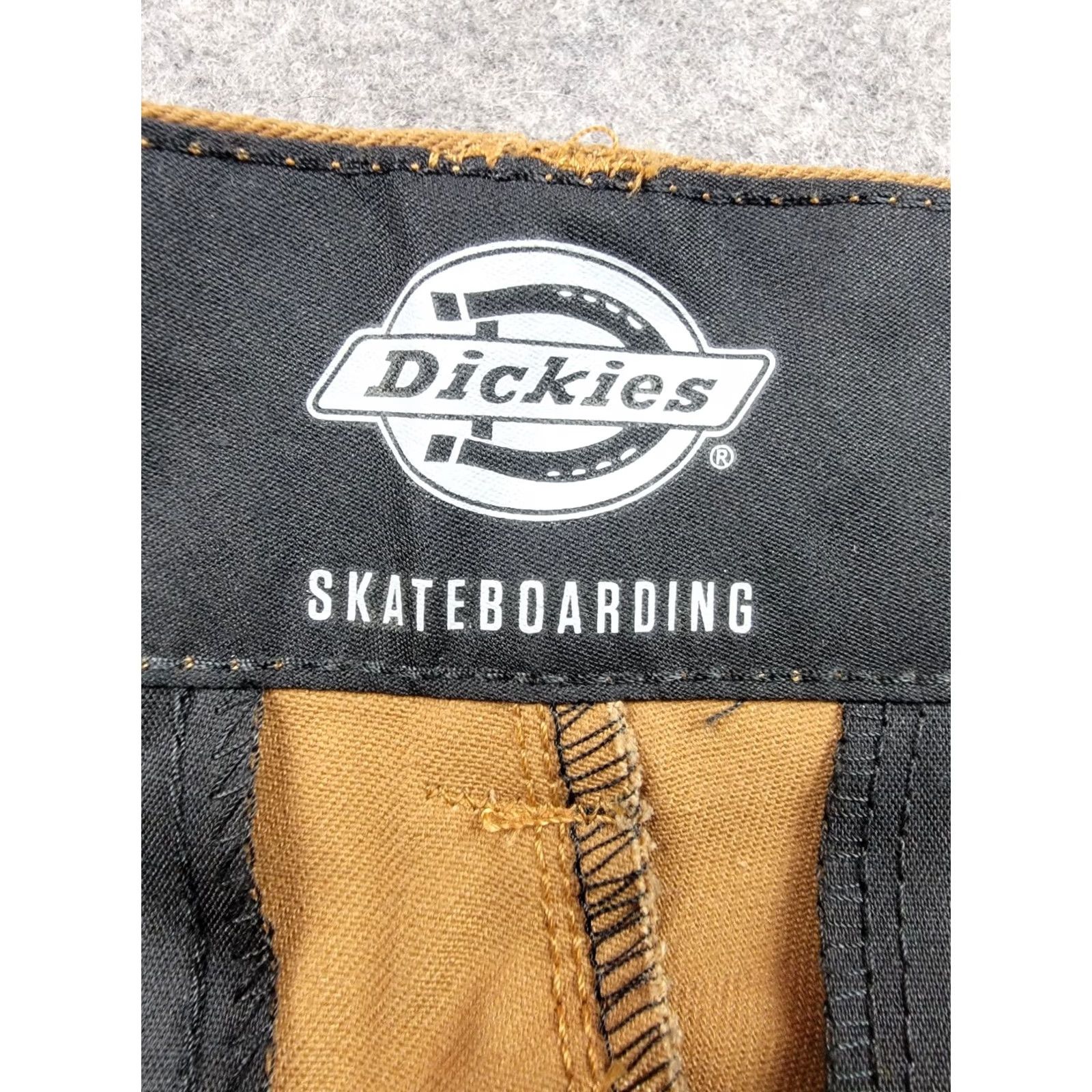 Dickies Dickies Skateboarding Pants Mens 30x34 Brown Regular Fit Wrinkle Resistant Size US 30 / EU 46 - 7 Thumbnail