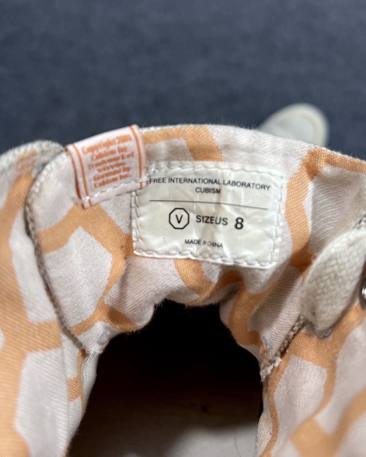 Visvim VISVIM Skatway Canvas High Top Sneaker Size US 8 / EU 41 - 11 Thumbnail