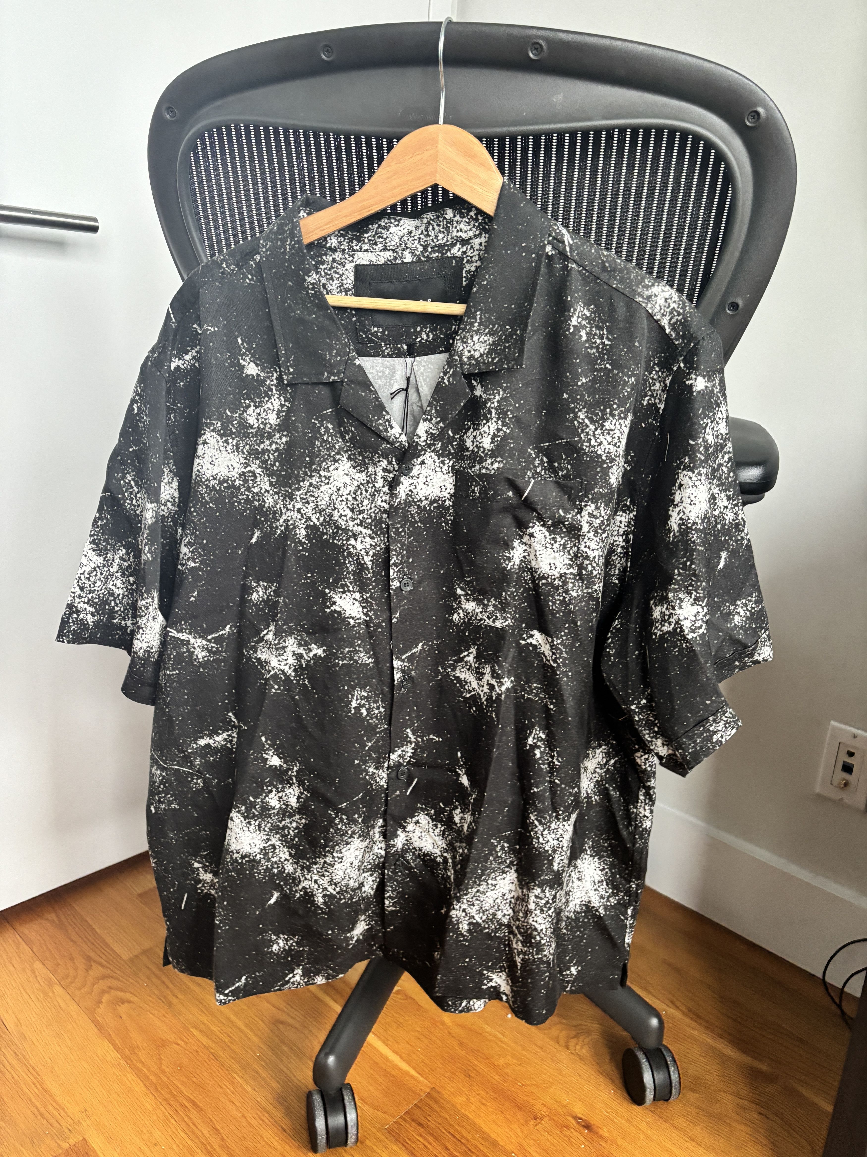 Stampd Sparks Camp Collar Buttondown Size US XL / EU 56 / 4 - 1 Thumbnail