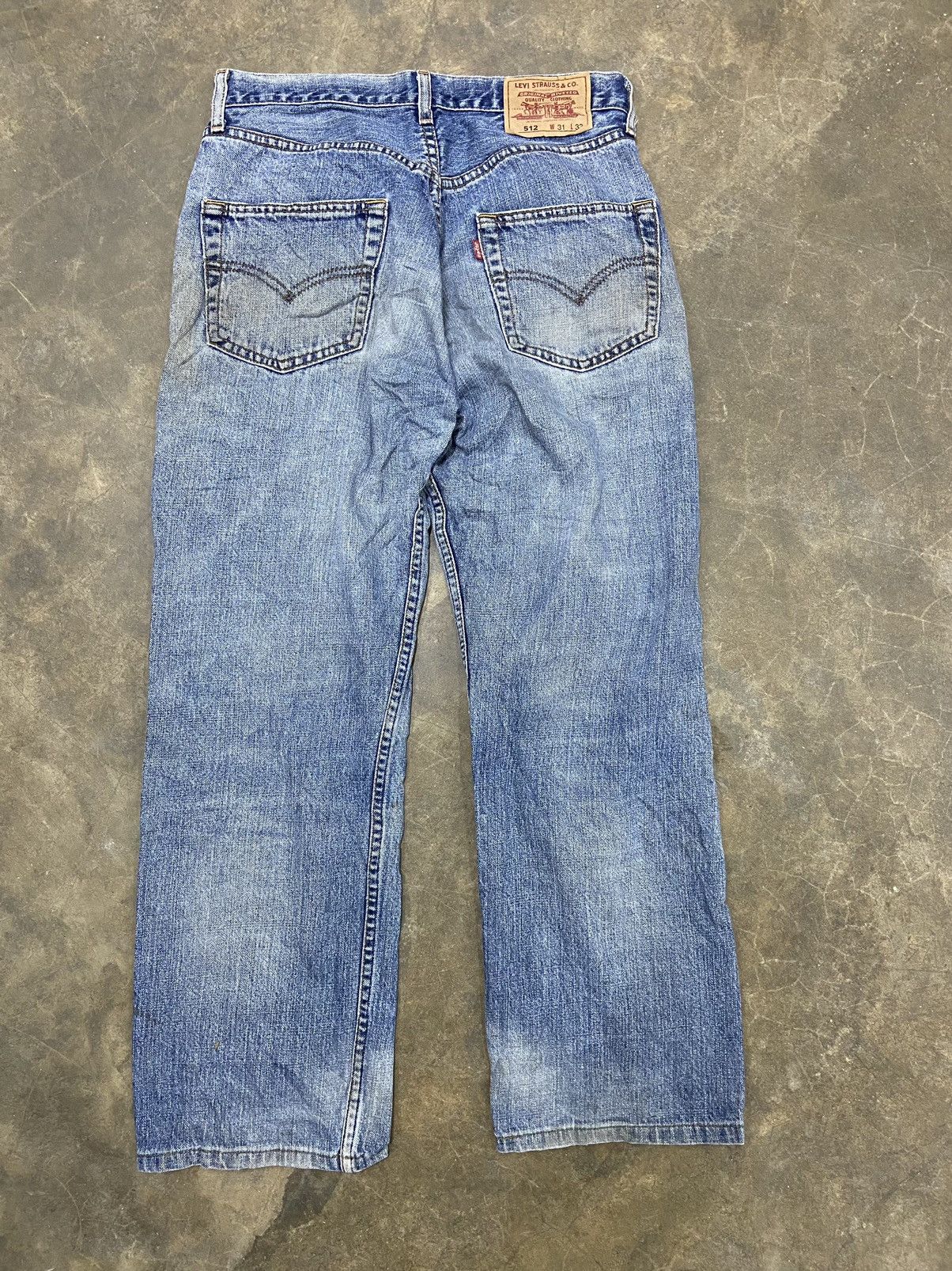Levi's Vintage Levis jeans 512 patch work Size US 30 / EU 46 - 6 Thumbnail