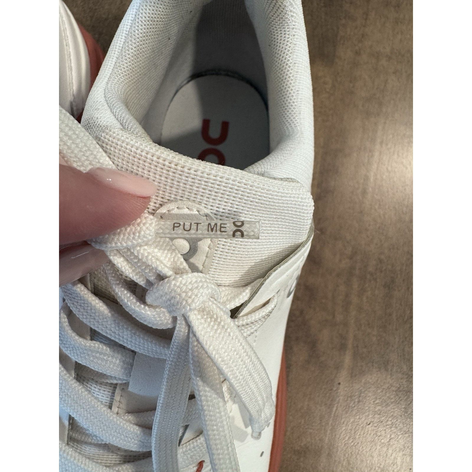 On On Cloud The Roger Advantage White/Canyon Women’s Size 9.5M Size US 9.5 / IT 39.5 - 8 Thumbnail