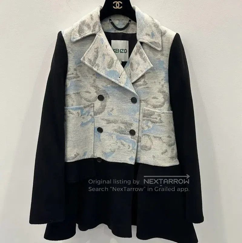 Kenzo KENZO Women's Black Wool Jacket Size S . Size S / US 4 / IT 40 - 1 Thumbnail