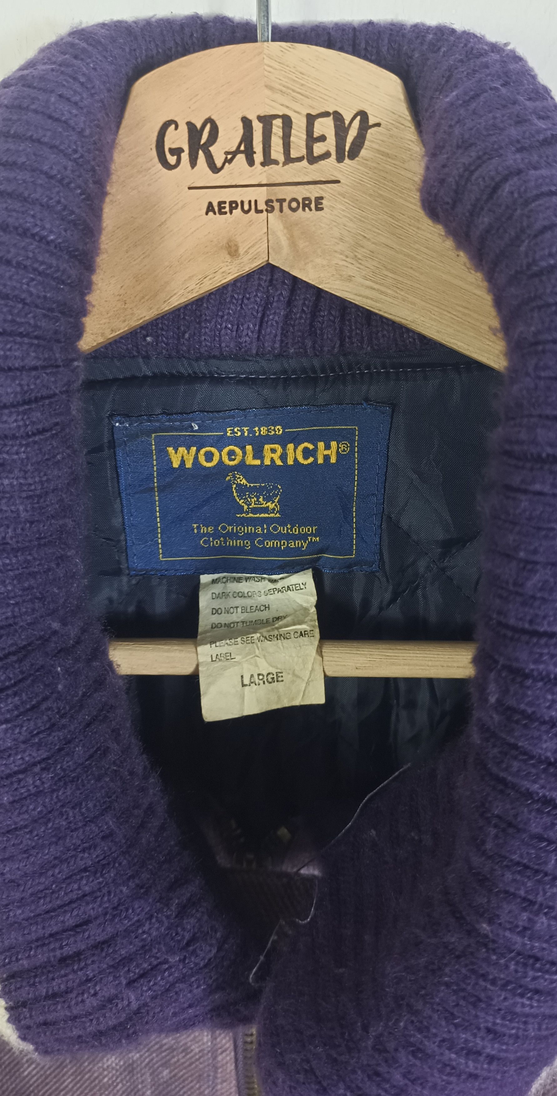 Woolrich Woolen Mills Vintage WOOLRICH Coduroy Bomber Jacket Size US XL / EU 56 / 4 - 9 Thumbnail