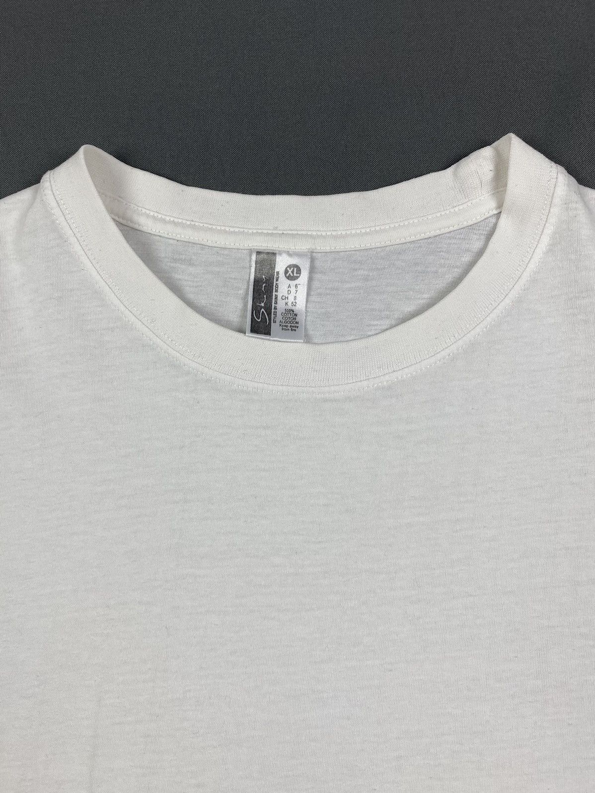 Vintage 1990’s Vintage Skinny Bodywear White Blank Boxy Tee Size US XL / EU 56 / 4 - 3 Thumbnail