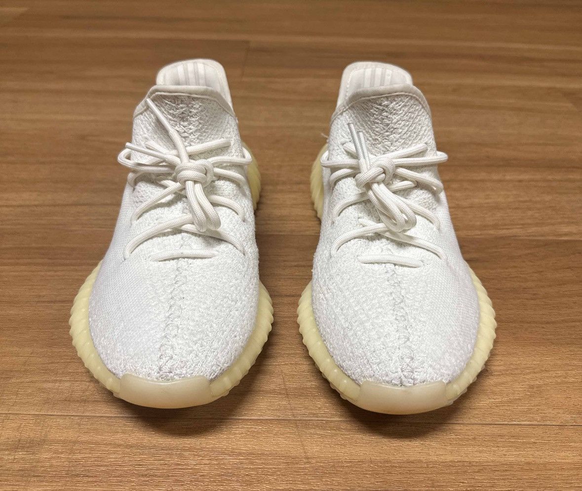 Adidas Yeezy Boost 350 V2 Low Cream White / Triple White Size US 10 / EU 43 - 4 Thumbnail