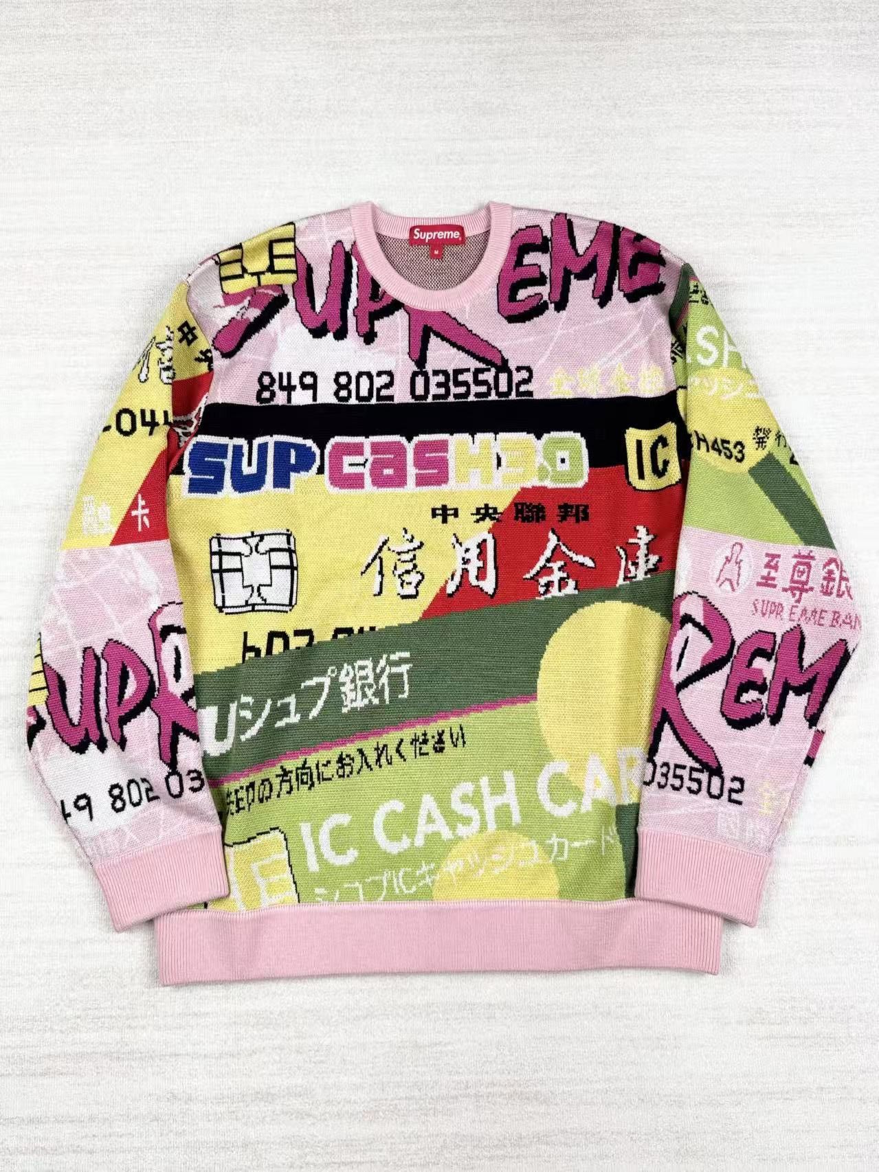Supreme Supreme credit card sweater M Size US M / EU 48-50 / 2 - 1 Thumbnail