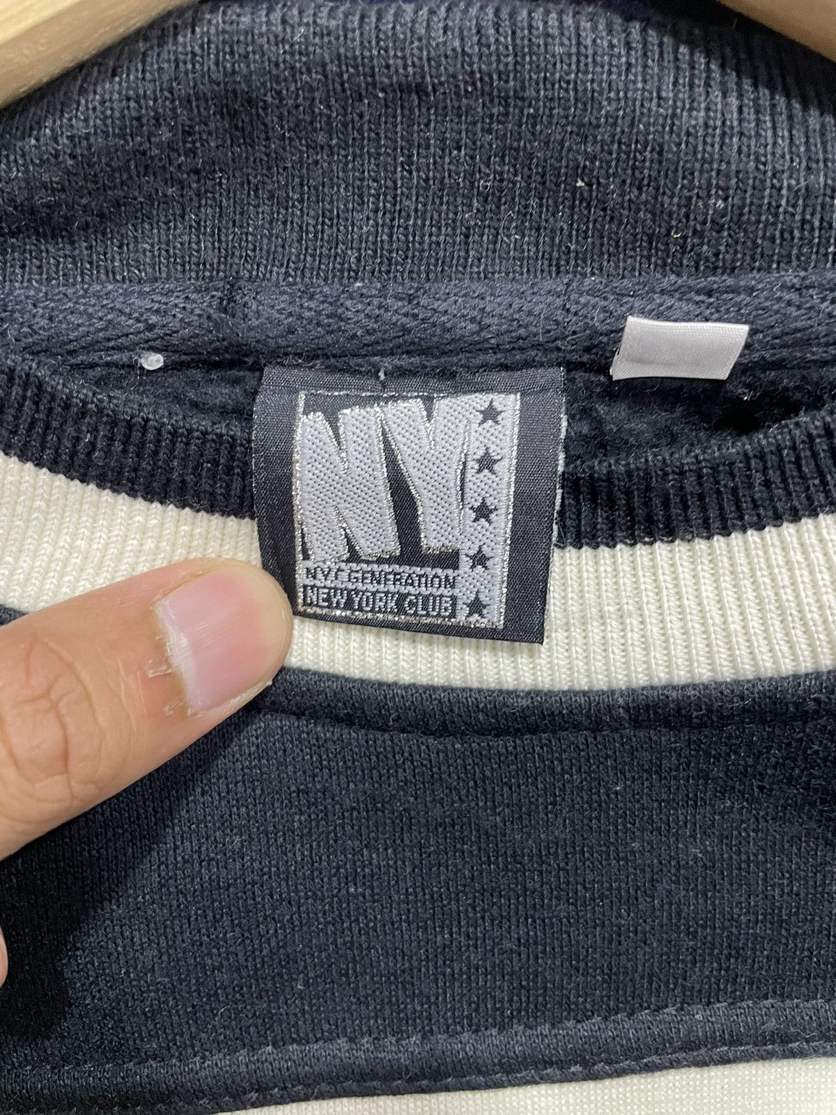 Vintage Vintage New York Club 78 Big Logo And Back Hit Logo Size US L / EU 52-54 / 3 - 4 Thumbnail