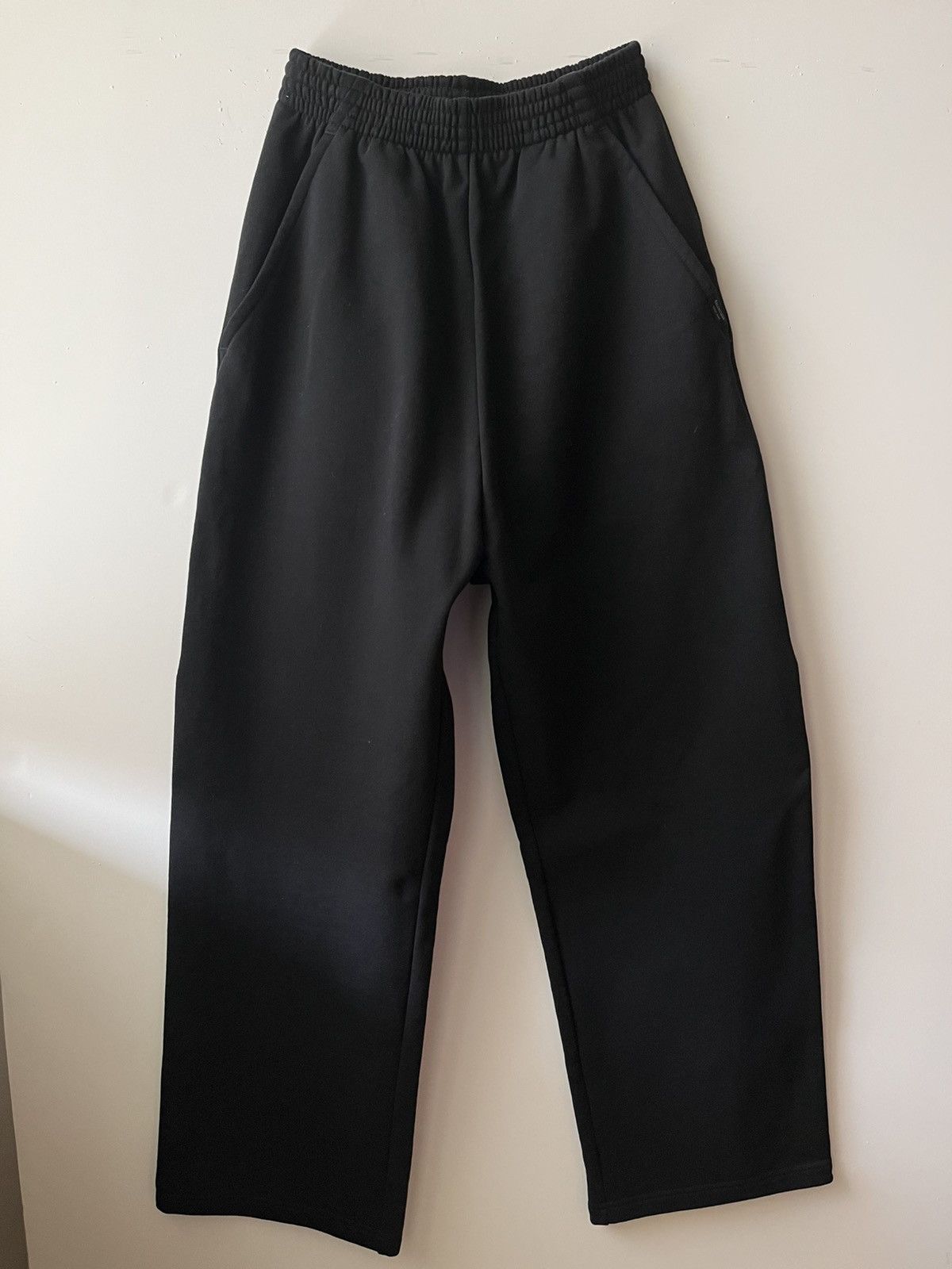 Balenciaga Balenciaga Black cotton track Pants Size 27" / US 4 / IT 40 - 1 Thumbnail