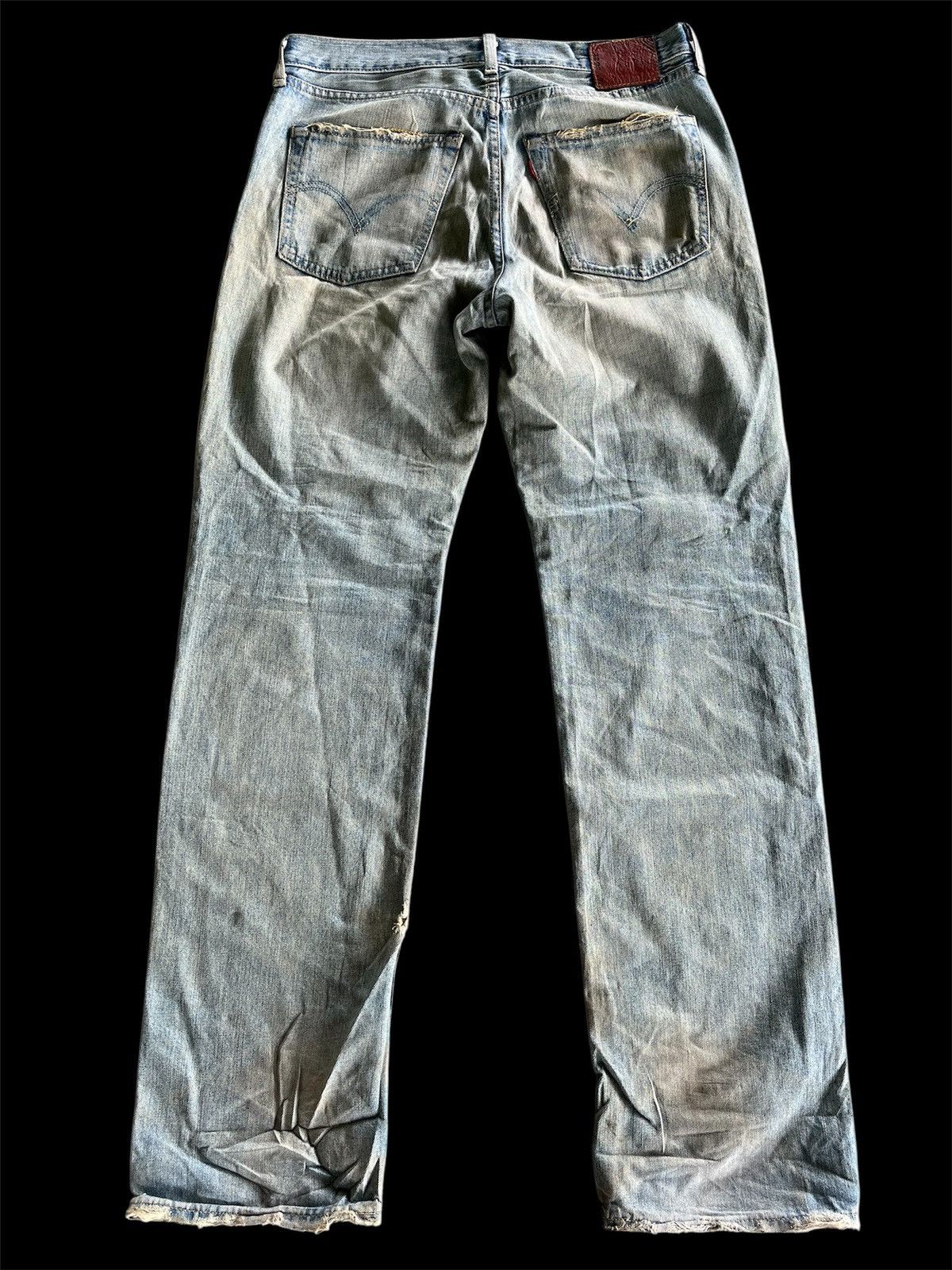 If Six Was Nine Vintage Levis Mudwash Denim Size US 33 - 2 Thumbnail