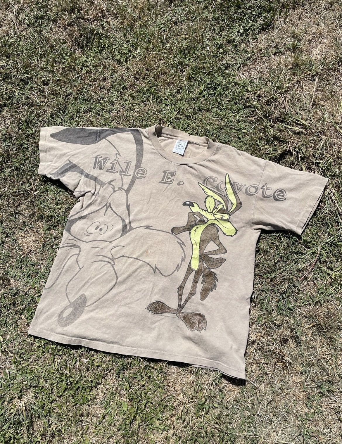 Cartoon Network × Vintage Vintage 90s Looney Tunes Wile E Coyote Shirt Size Large Size US L / EU 52-54 / 3 - 1 Thumbnail