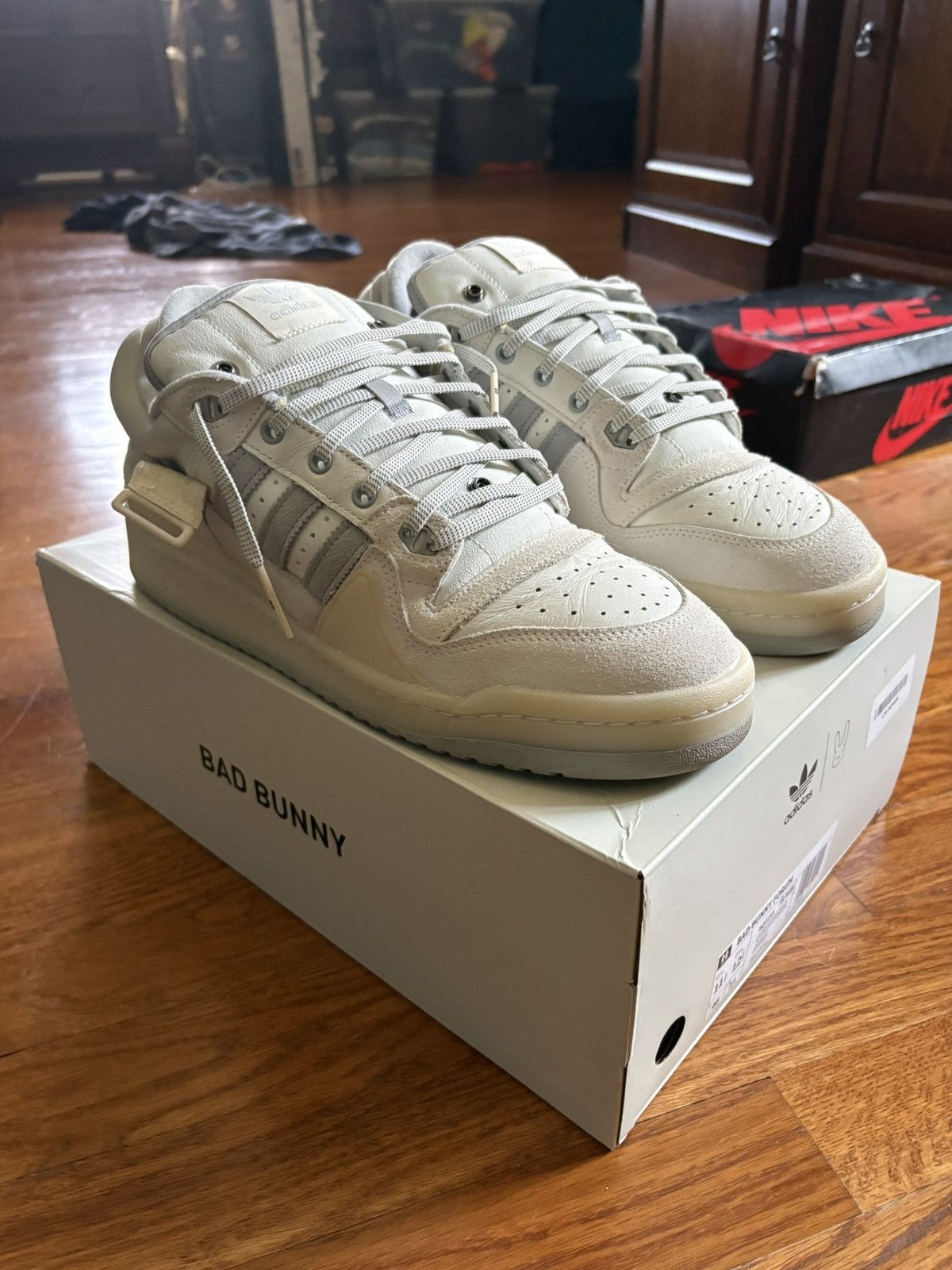 Adidas Adidas Bad Bunny Forum Size US 11.5 / EU 44-45 - 3 Thumbnail