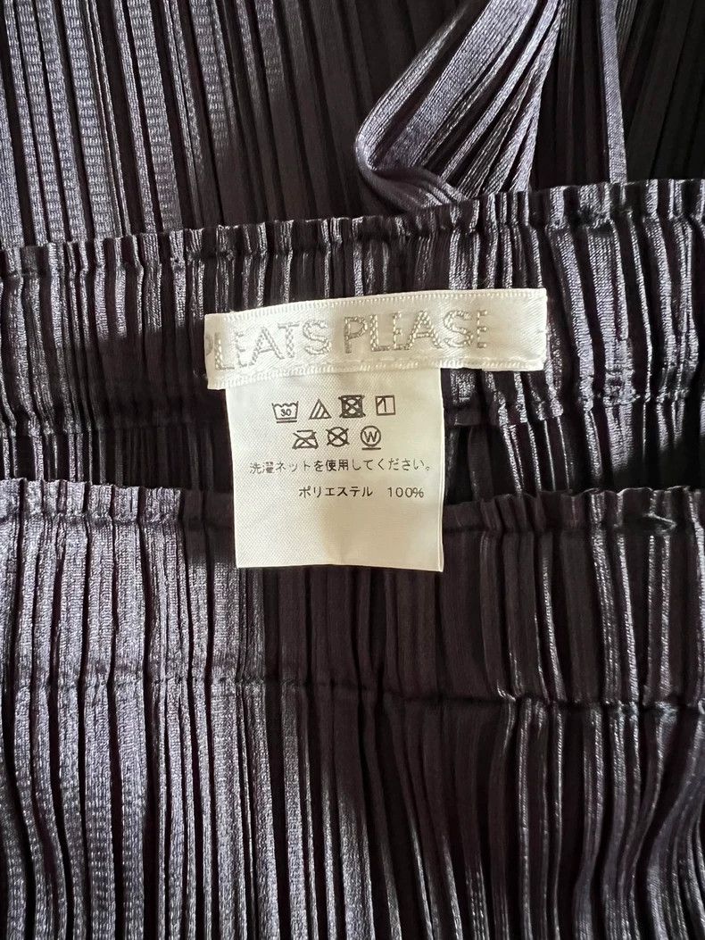 Issey Miyake Issey Miyake size:2 Dark blue pleated skinny pants Size 32" / US 10 / IT 46 - 5 Thumbnail