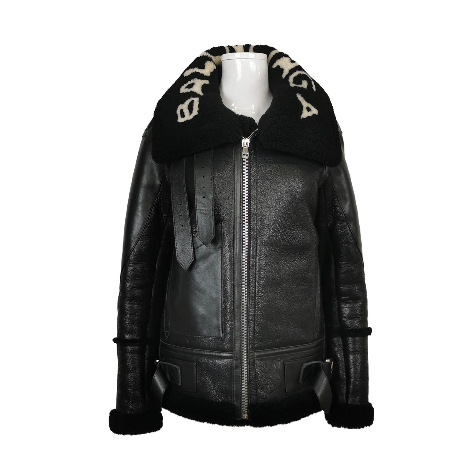 Balenciaga Balenciaga Women it_36 Leather Jackets Size XS / US 0-2 / IT 36-38 - 1 Thumbnail
