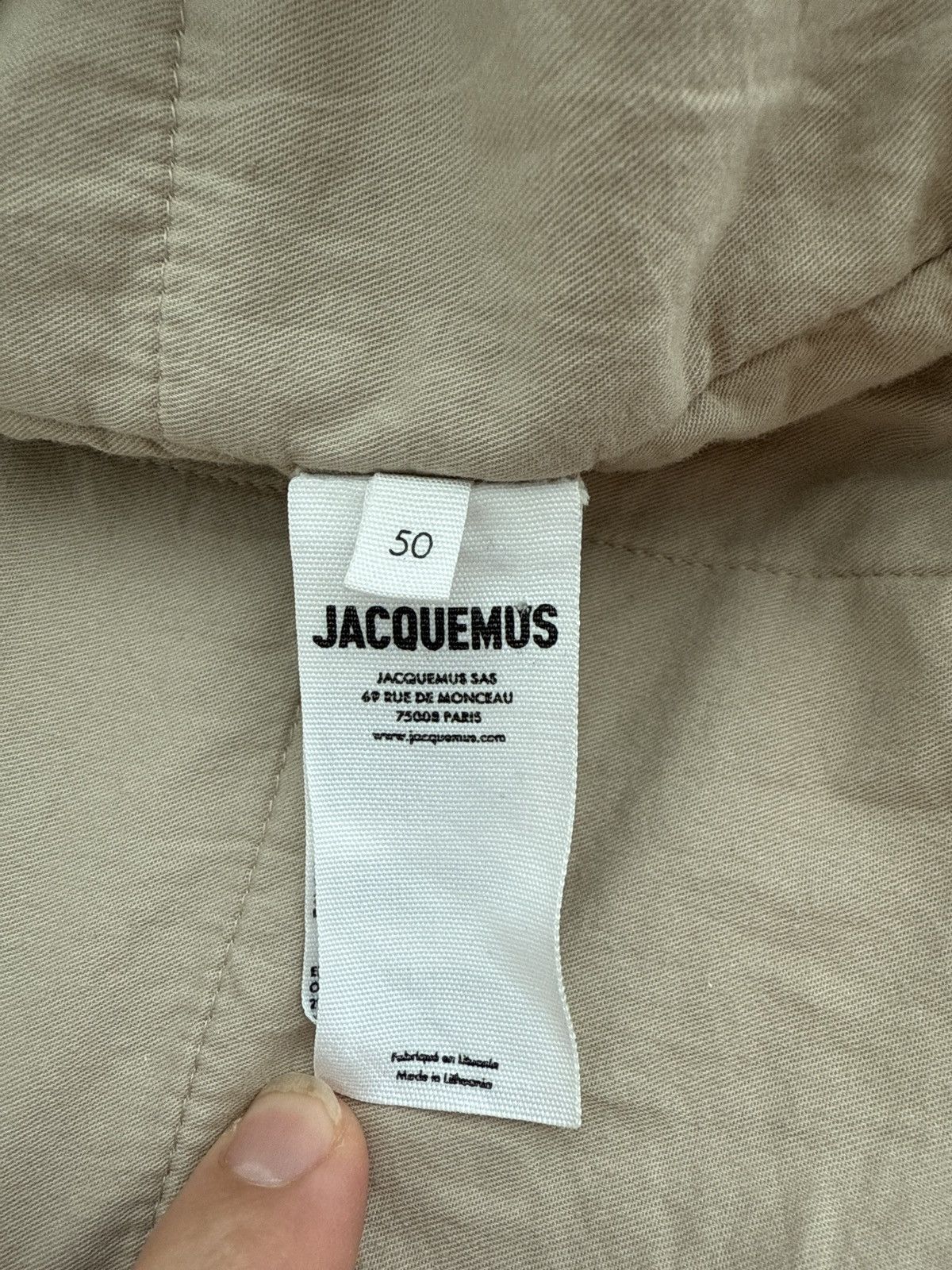 Jacquemus Jacquemus Le Chouchou 'Le Blouson Trivela' Jacket Size US L / EU 52-54 / 3 - 5 Thumbnail