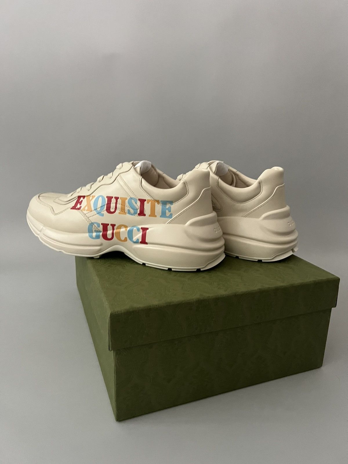 Gucci Rhyton Exquisite Sneakers Size US 9.5 / EU 42-43 - 2 Thumbnail
