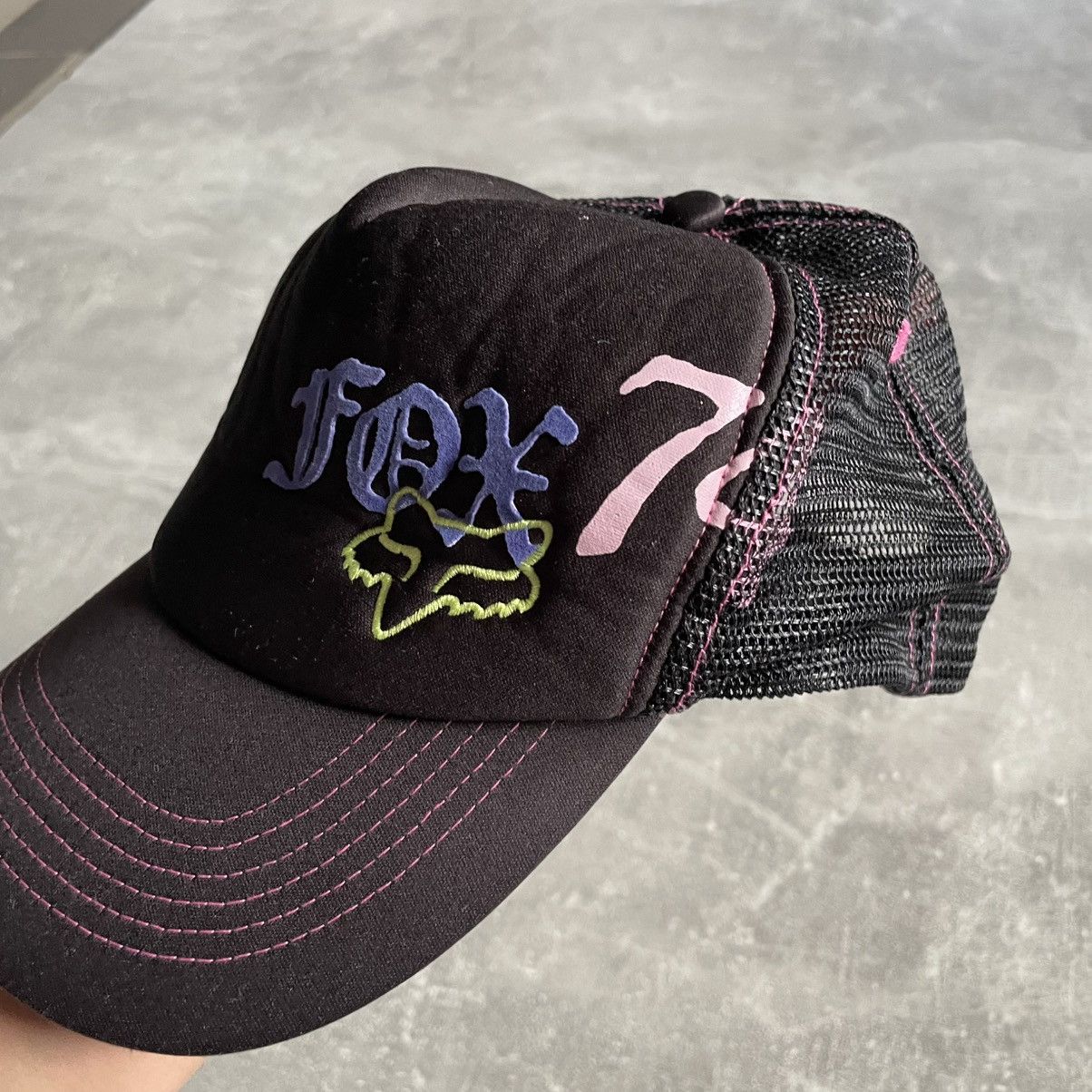 Fox Racing Fox racing Monster Energy Ricky Carmichael Cap hat moto nasc Size ONE SIZE - 2 Thumbnail