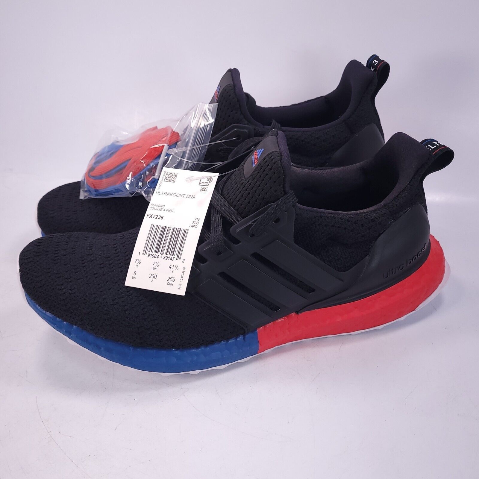 Adidas Adidas Ultraboost DNA Athletic Shoe Mens Size 8 FX7236 Black Size US 8 / EU 41 - 1 Thumbnail
