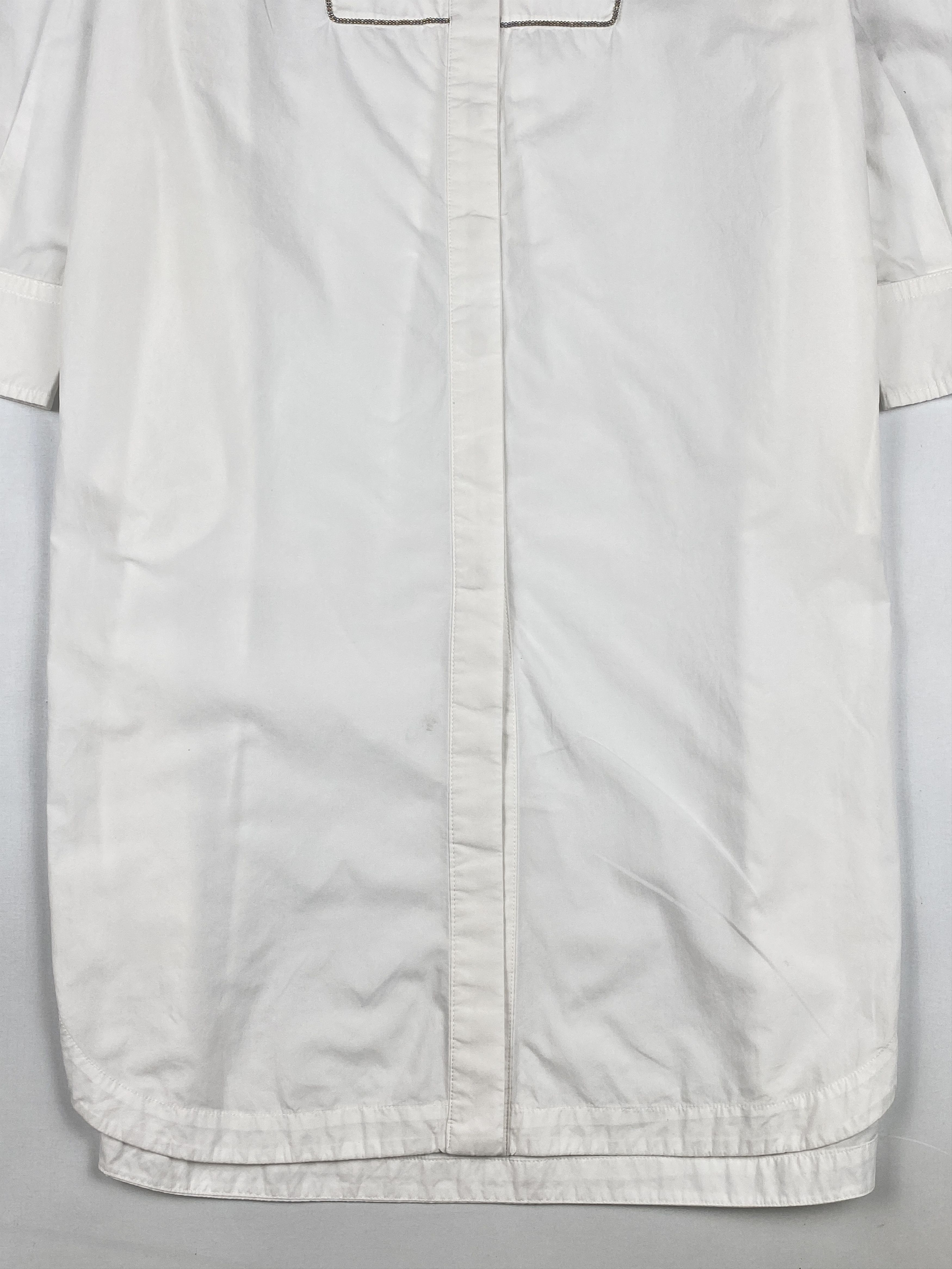 Brunello Cucinelli Poplin Shirt Dress Size XS / US 0-2 / IT 36-38 - 4 Thumbnail