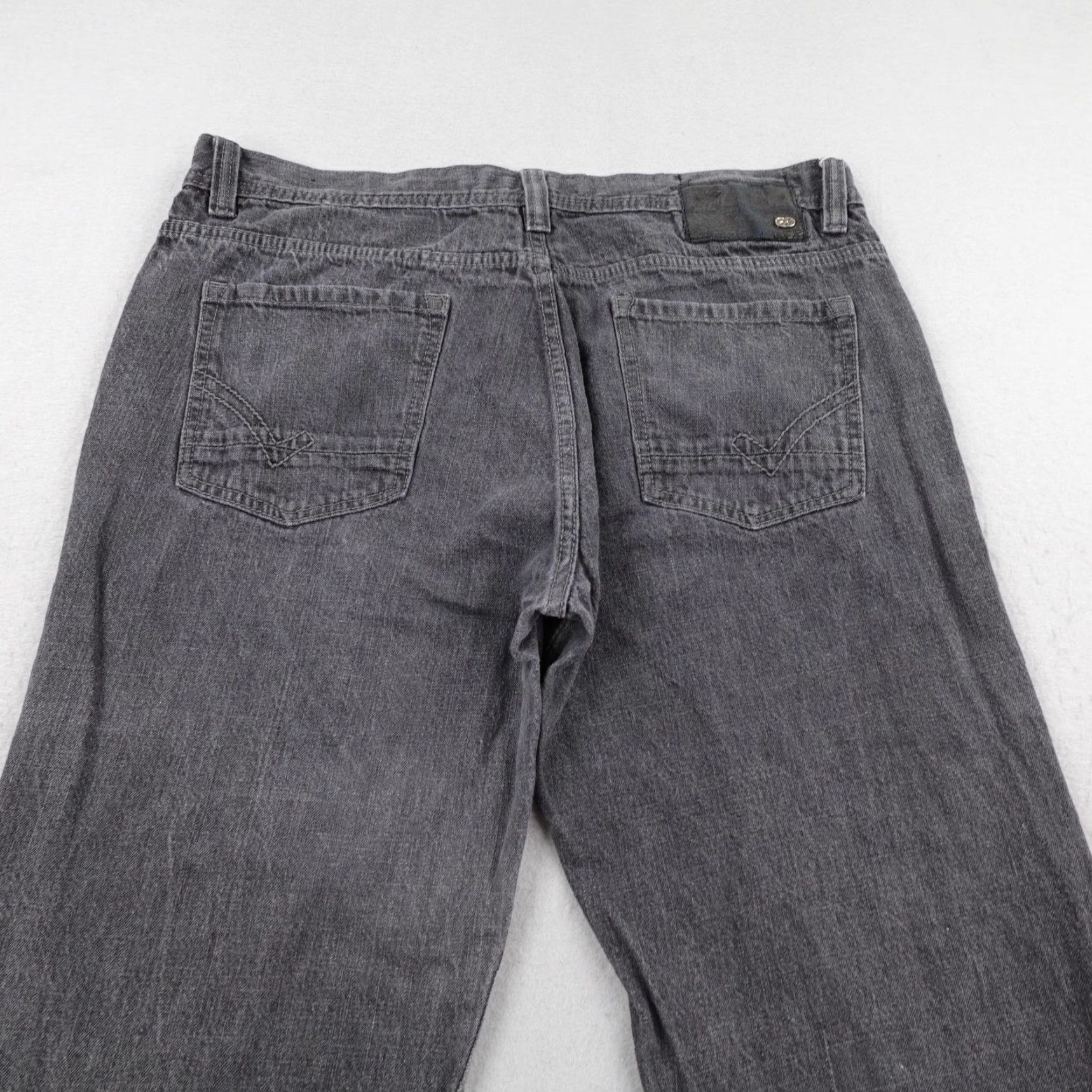 Ecko Unltd. VINTAGE Ecko Unltd. Jeans Mens 40x34 Gray Relaxed Fit Loose Baggy Denim Grunge Hip Hop Y2K Size US 40 / EU 56 - 6 Thumbnail