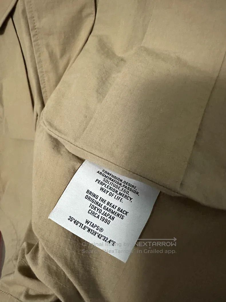 Wtaps Wtaps Nylon hooded pocket work jacket Size US L / EU 52-54 / 3 - 3 Thumbnail