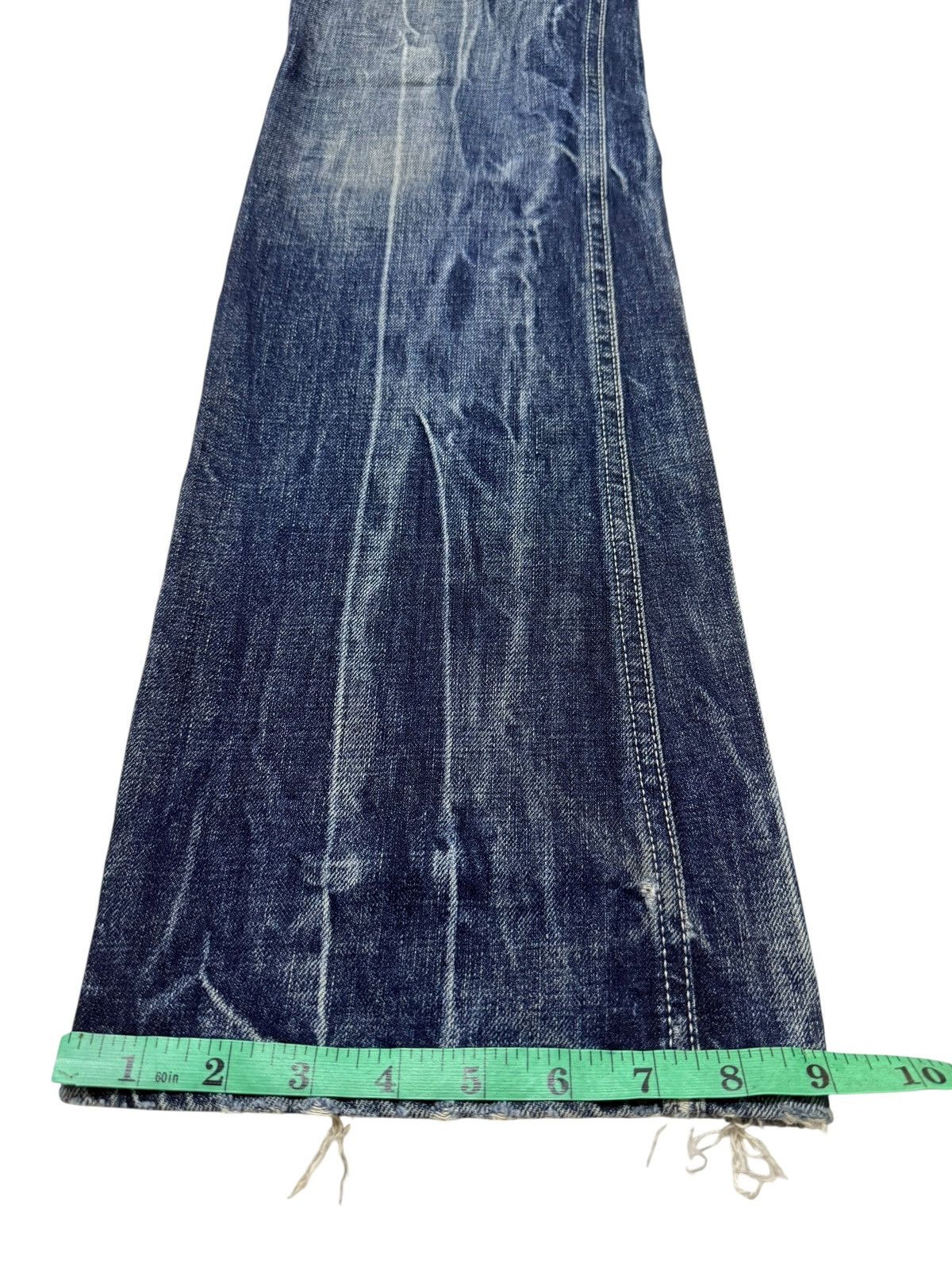 Diesel Flared Jeans Vintage Diesel Zatiny Distressed Boot Cut Denim Size US 30 / EU 46 - 16 Thumbnail