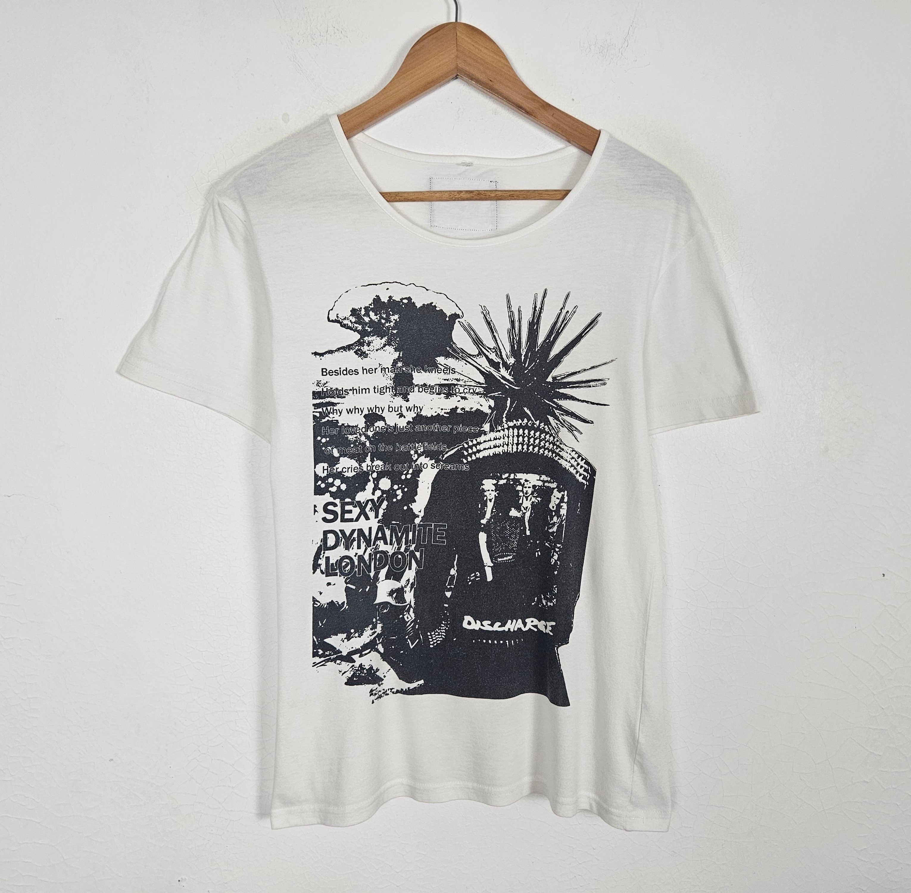 Japanese Brand × Seditionaries Discharge punk by Sexy Dynamite shirt Size US S / EU 44-46 / 1 - 2 Thumbnail