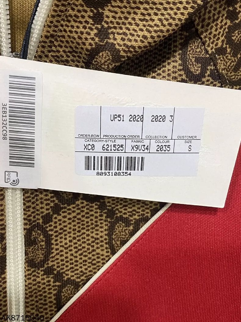 Gucci Gucci Full print logo zipper jacket 2501-Nextarrow Size US S / EU 44-46 / 1 - 4 Thumbnail