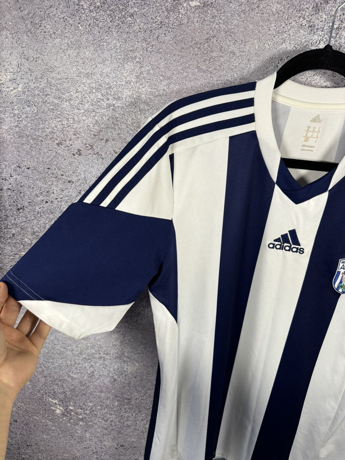 Adidas × Vintage Vintage West Bromwich Albion 2013/14 Adidas Jersey Blokcore Size US M / EU 48-50 / 2 - 7 Thumbnail