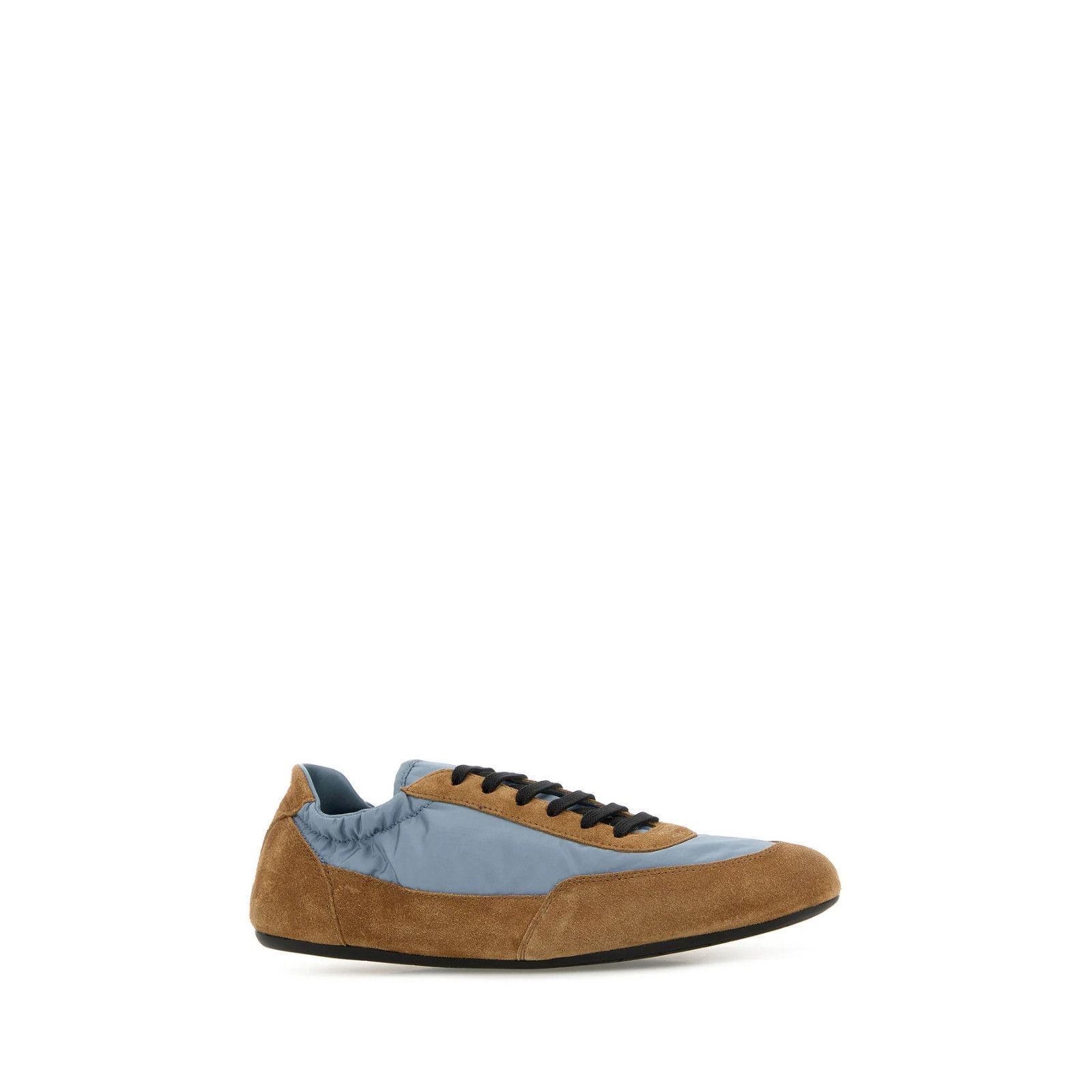 Prada PRADA Collapse $975 Brown/Blue Re-Nylon/Suede Sneakers New & Size US 7 / IT 37 - 4 Thumbnail