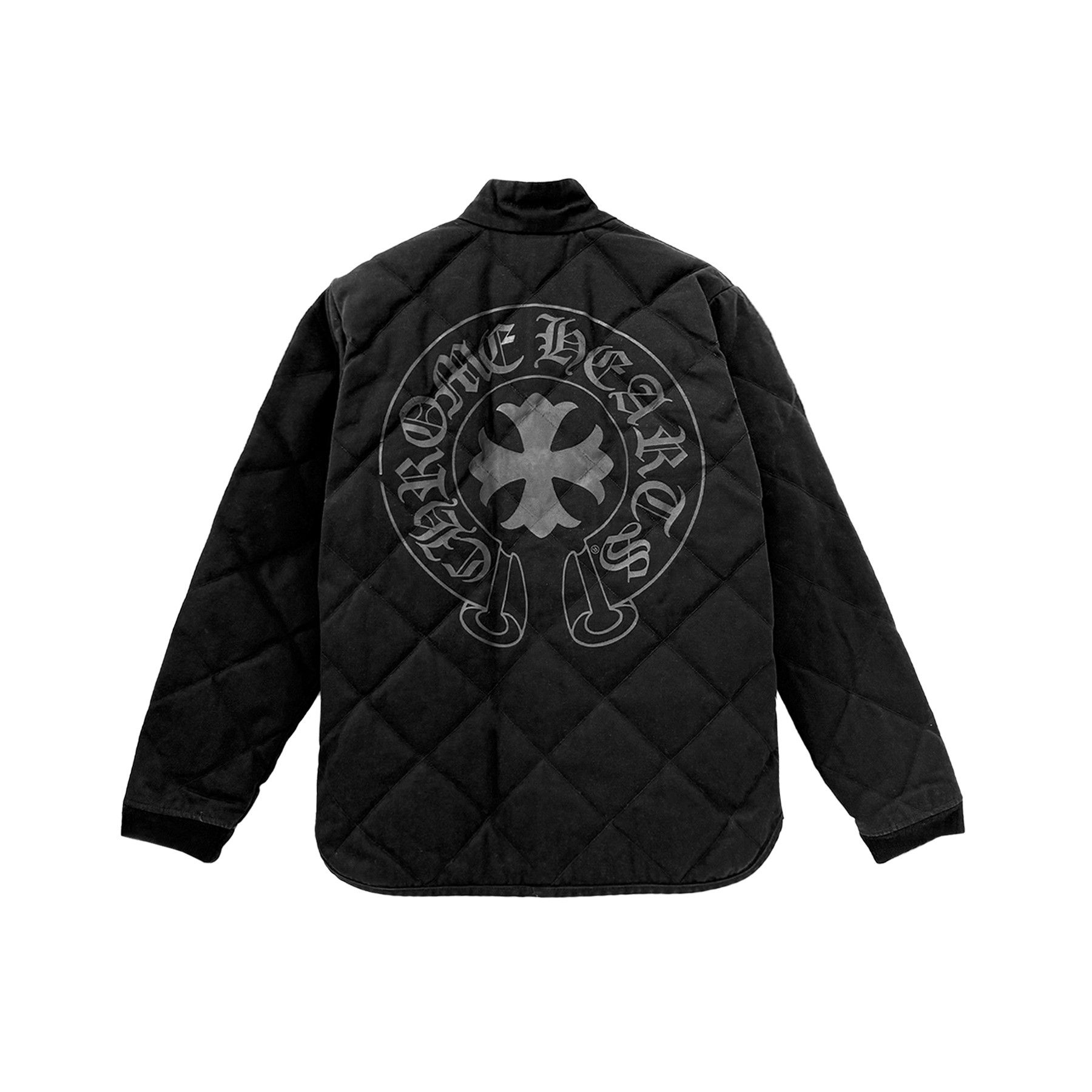 Chrome Hearts Chrome Hearts Quilted Horseshoe Black Padded Jacket Size US L / EU 52-54 / 3 - 2 Thumbnail