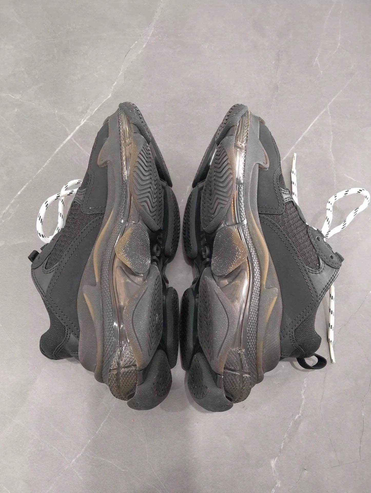 Balenciaga Balenciaga Triple S Black 35 EU Size US 5 / IT 35 - 2 Thumbnail