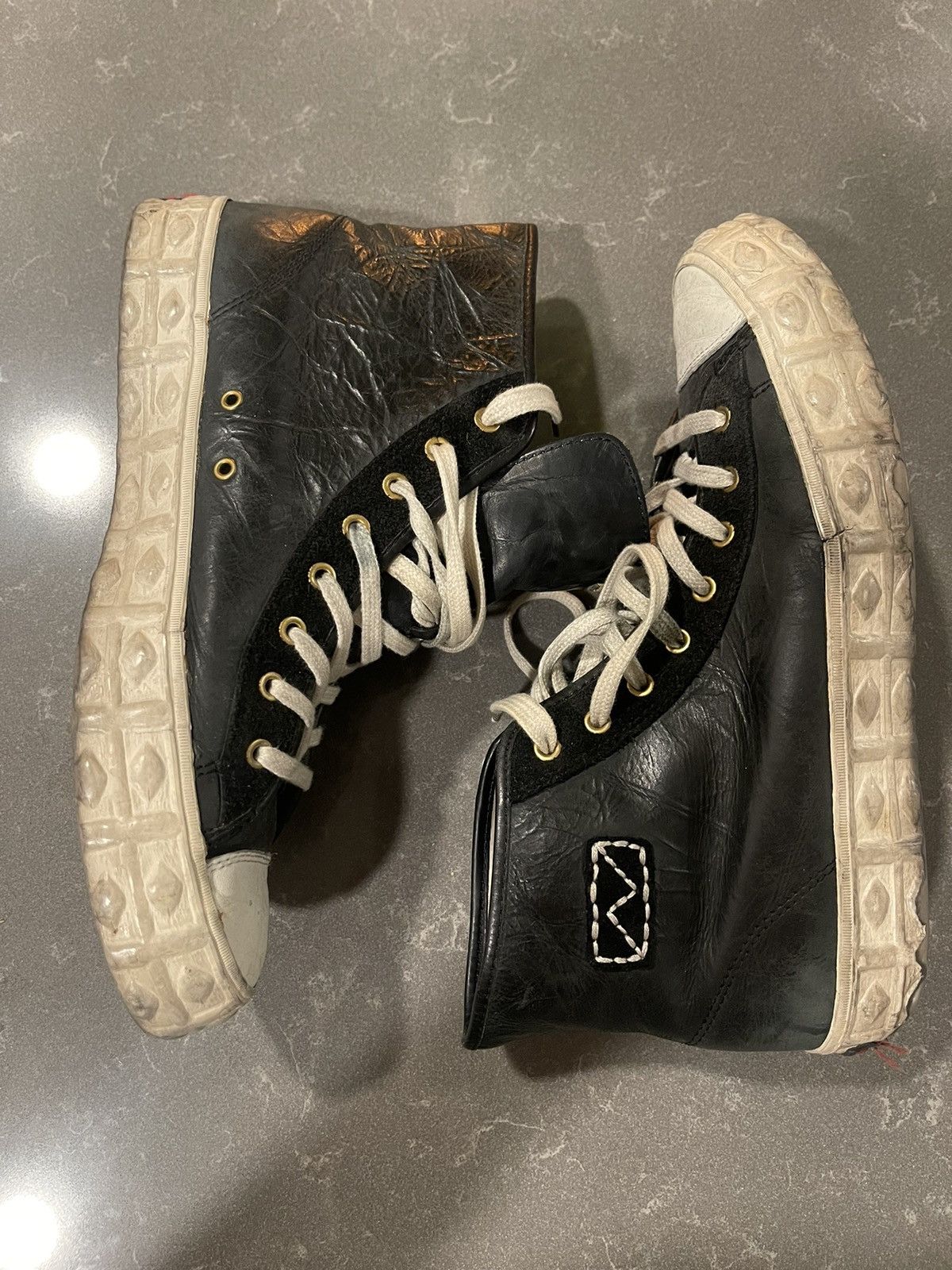 image of Send Offers Visvim Sneakers Shoes in Black, Men's (Size 10)