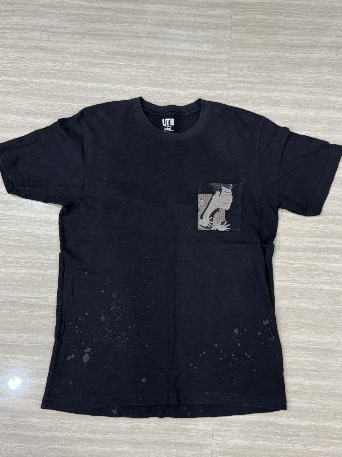 Uniqlo Uniqlo UT x MFA Boston Ukiyo-e Sharaku Toshusai Pocket Black Size US L / EU 52-54 / 3 - 1 Thumbnail