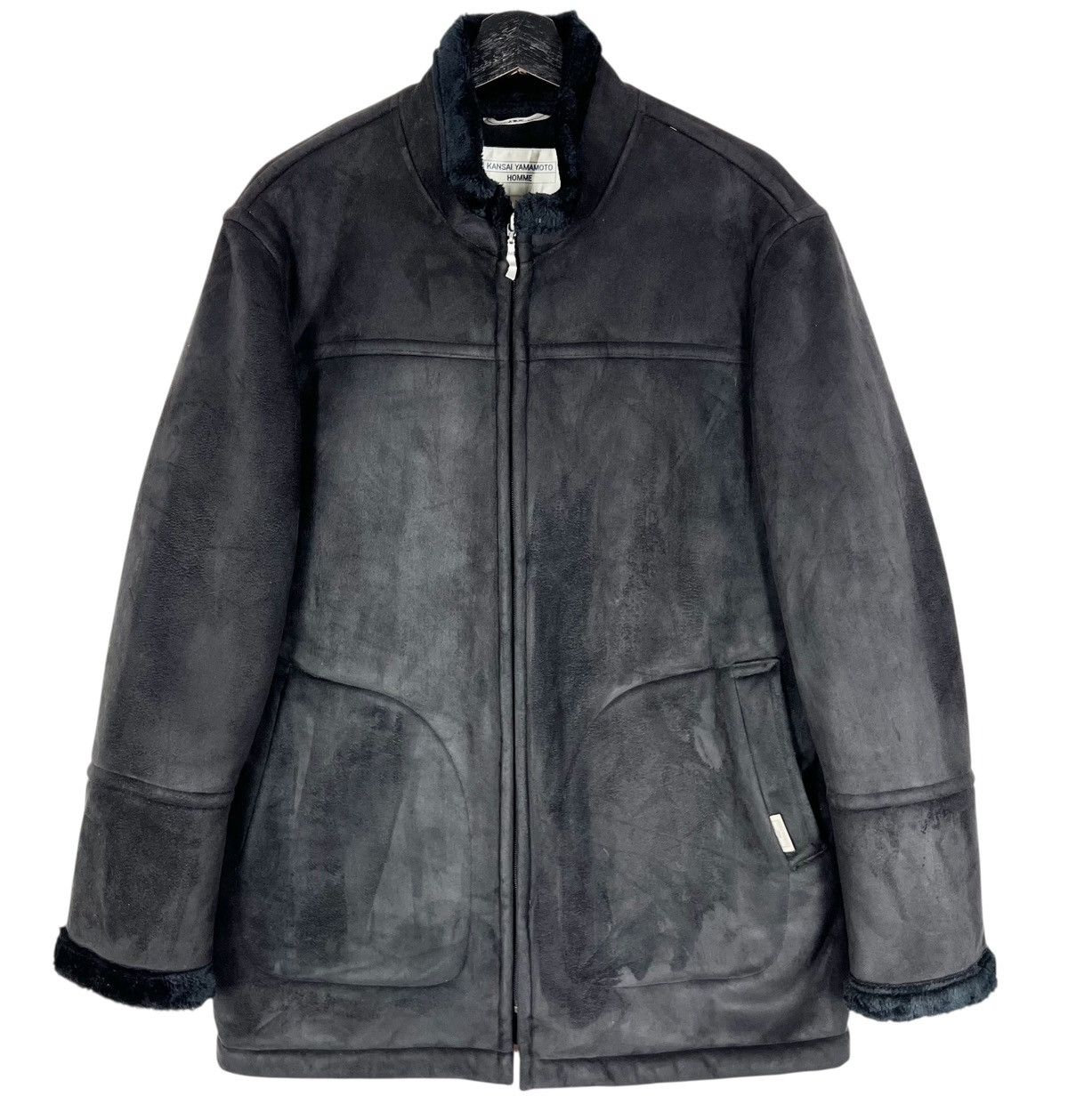 Kansai Yamamoto Kansai Yamamoto Homme Jacket Zipper Winter Jacket Size US M / EU 48-50 / 2 - 1 Thumbnail