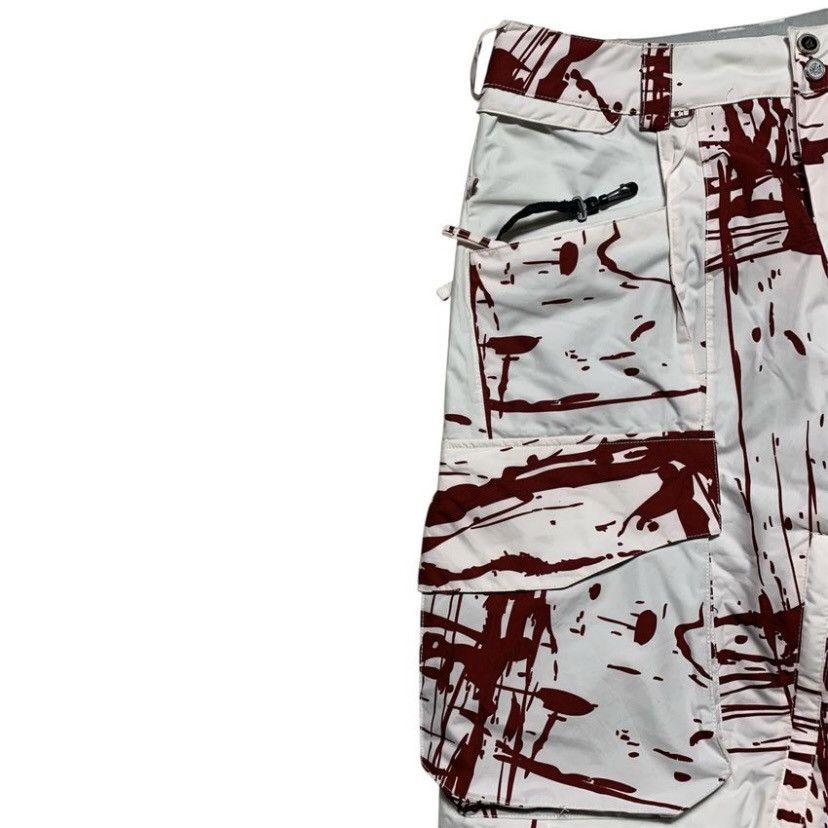 Japanese Brand VOLCOM MULTIPOCKET BONDAGE FLARED PAINTED FRIGID LGB STYLE Size US 32 / EU 48 - 4 Thumbnail