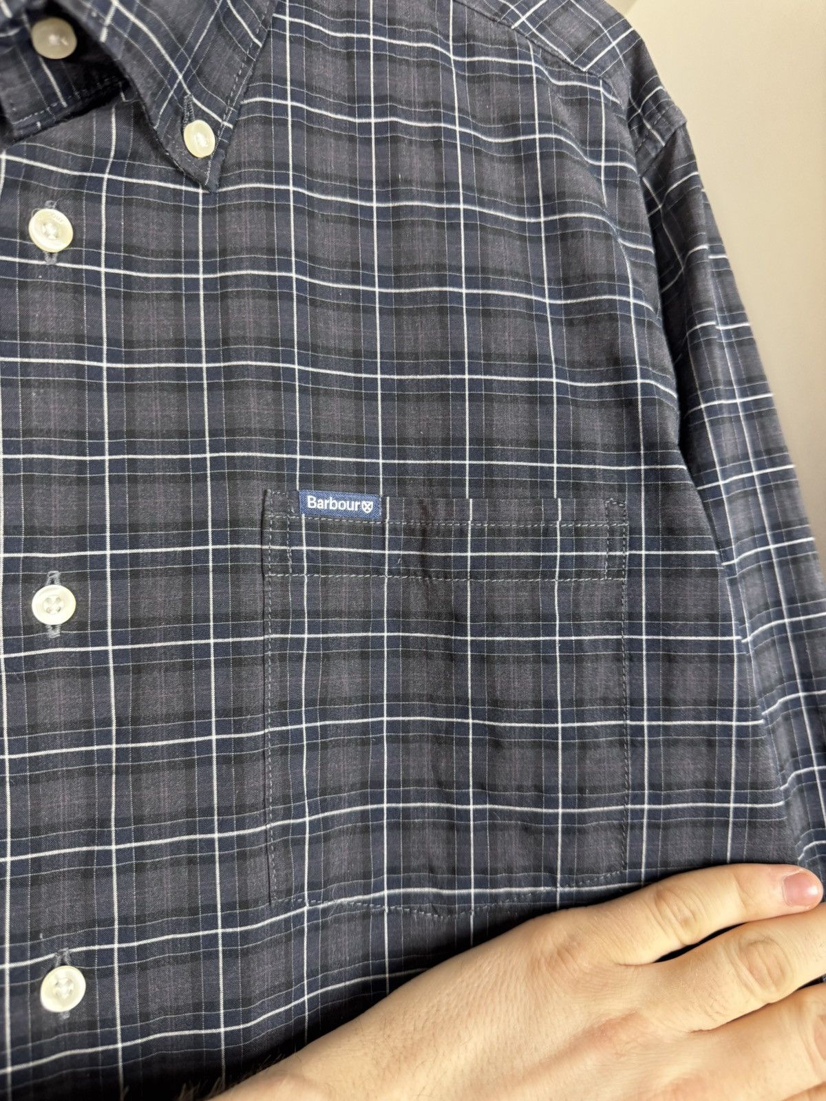 Barbour Barbour Lomond Tailored Fit Plaid Button-Down Shirt Size US M / EU 48-50 / 2 - 12 Thumbnail