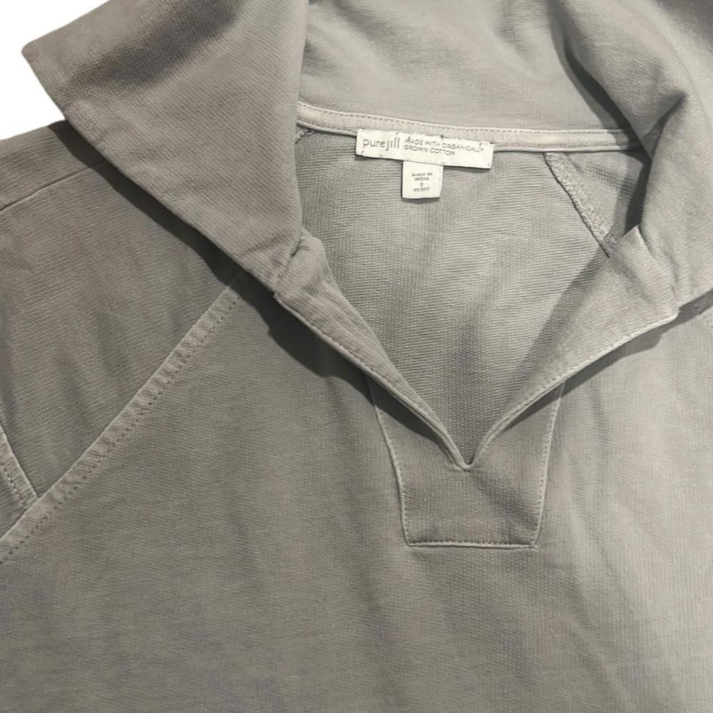 Designer Slate Grey Purejill/J Jill S Petite Size S / US 4 / IT 40 - 3 Thumbnail