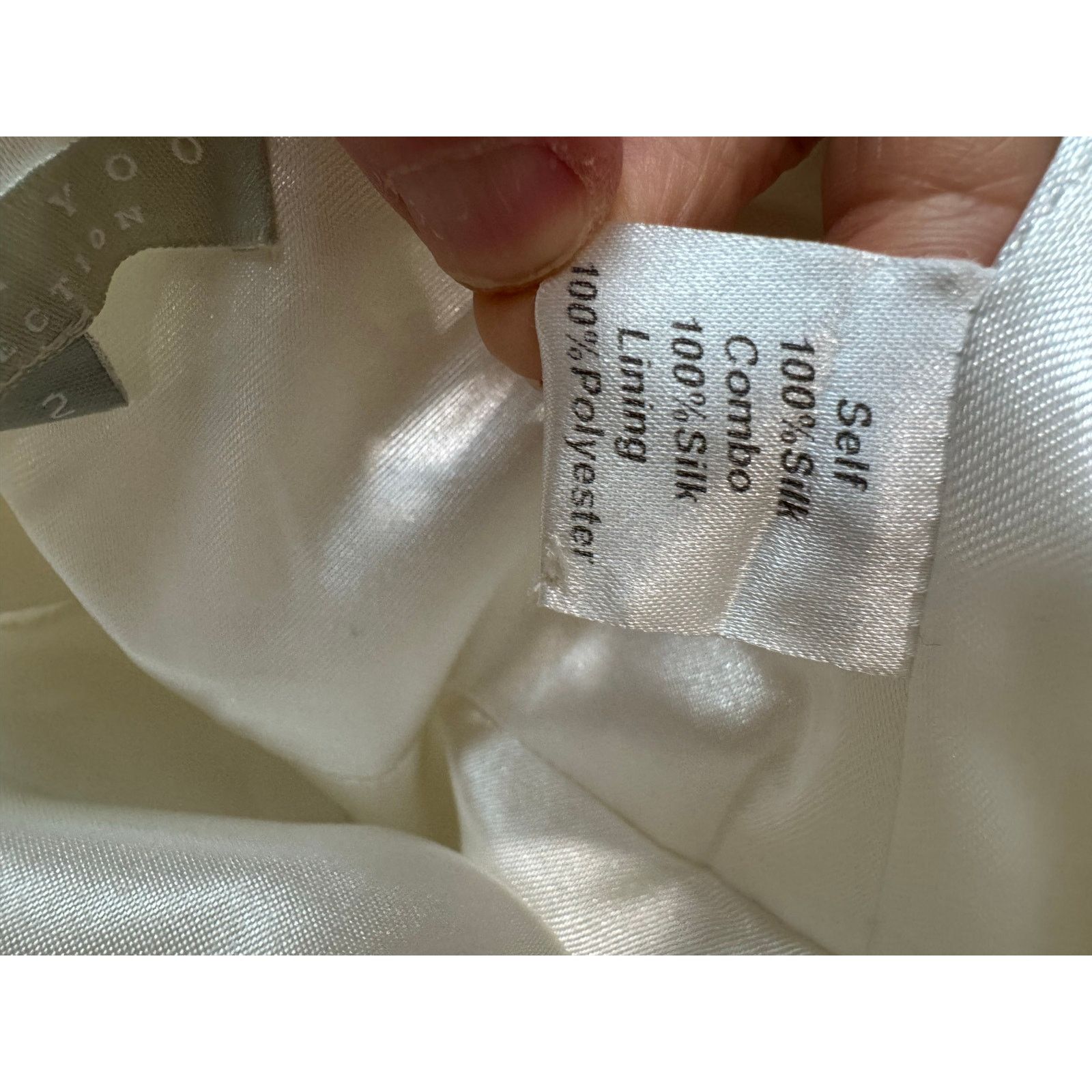 Other Jenny Yoo Wedding Dress Fit Flare 100% Silk Strapless 2 Size XS / US 0-2 / IT 36-38 - 10 Thumbnail