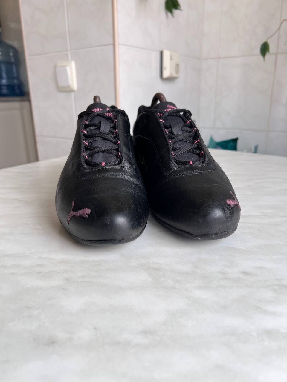 Puma Y2K Vintage Puma Speedcat Style Platform Leather Sneakers Size US 7 / EU 40 - 4 Thumbnail