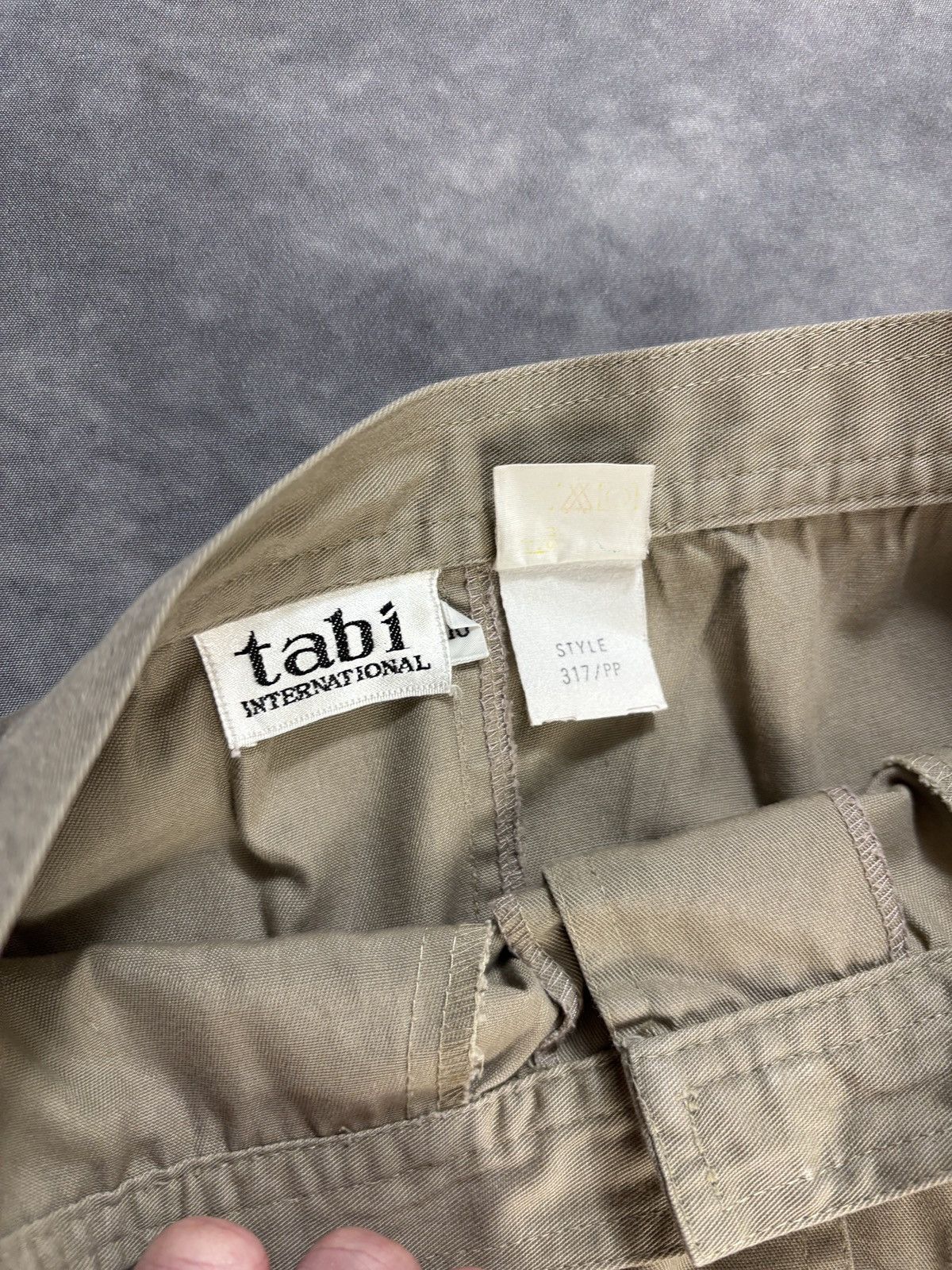 Other × Sears × Vintage 1990s Maxi Skirt Vintage Tabi International Cotton Long 90s Size 32" / US 10 / IT 46 - 5 Thumbnail