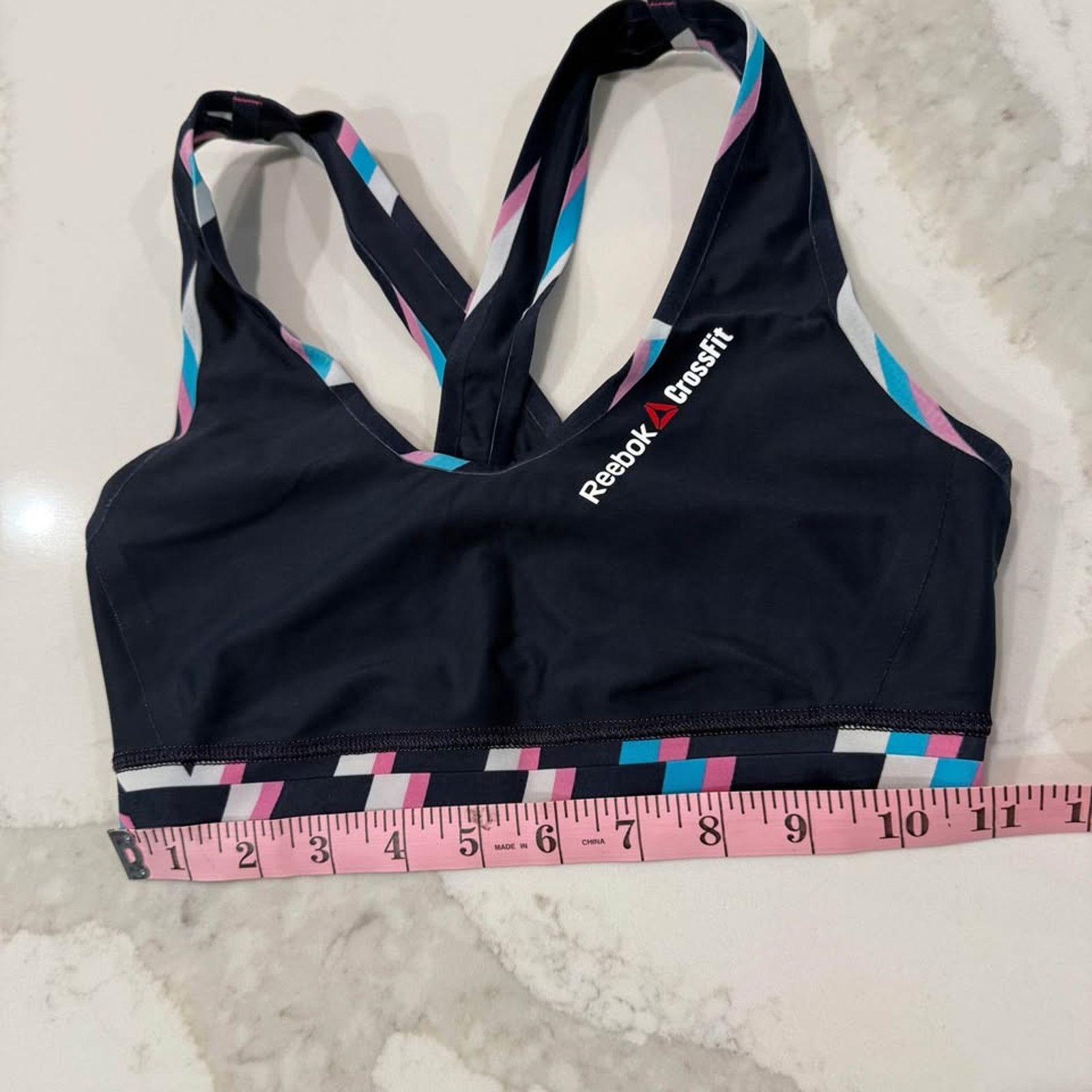 Reebok Reebok Reversible CrossFit Play-Dry Sports Bra Womens Small Size ONE SIZE - 6 Thumbnail