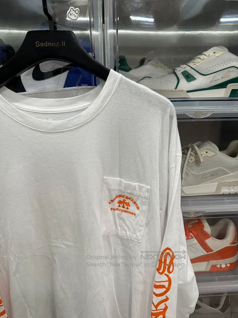 Chrome Hearts CHROME HEARTS Size XXL Orange three crosses and white long Size US XXL / EU 58 / 5 - 2 Thumbnail