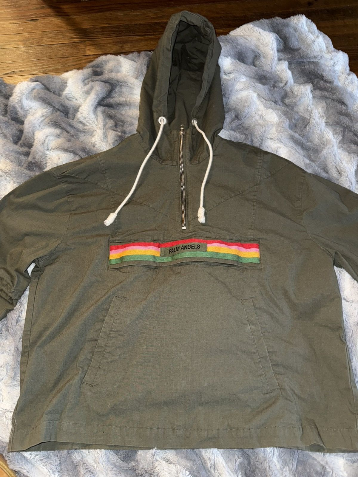 Palm Angels Palm Angels Military Anorak Size M / US 6-8 / IT 42-44 - 1 Thumbnail