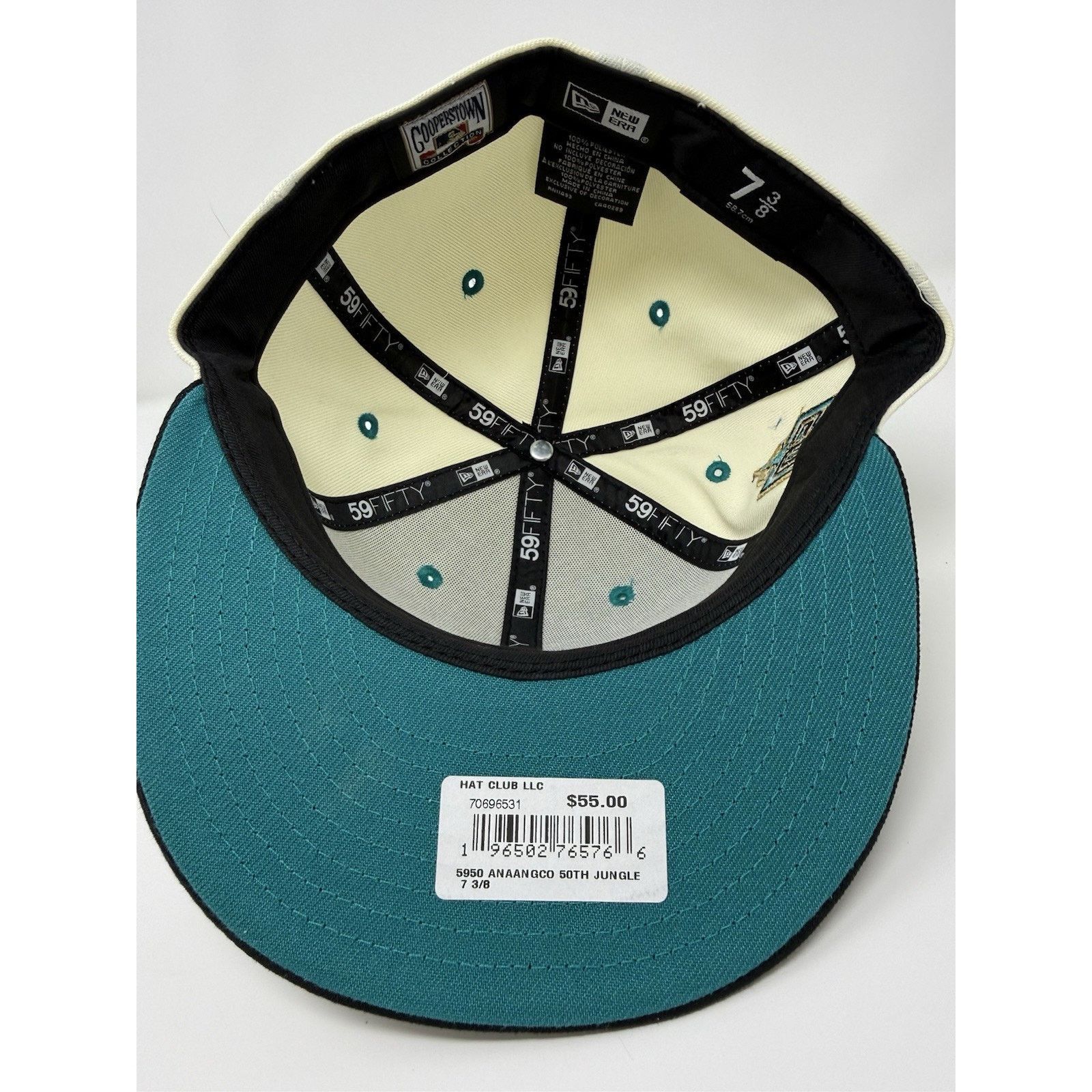 New Era New Era 59FIFTY Los Angeles Angels Fitted Hat Size 7 3/8 Size ONE SIZE - 5 Thumbnail