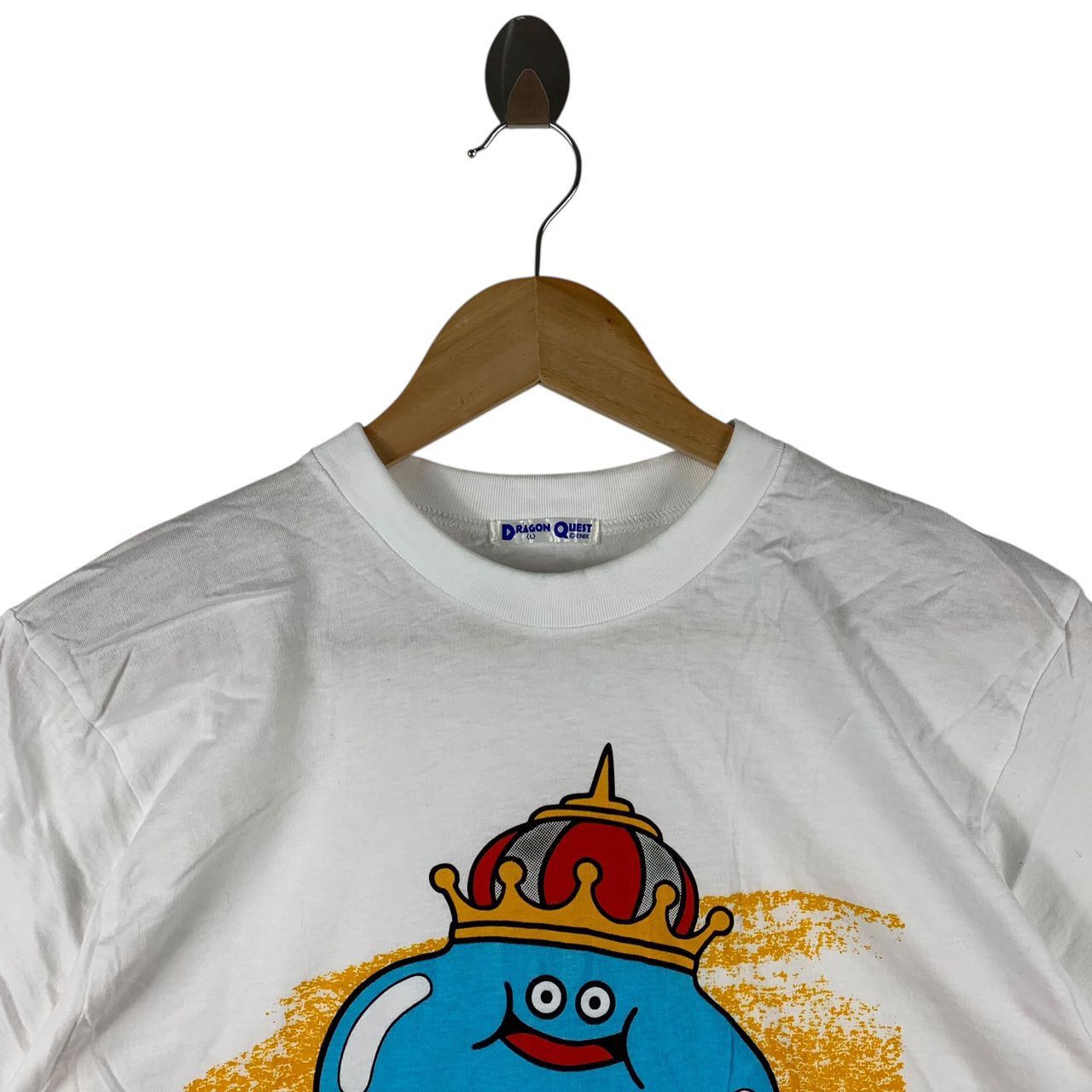 Anime × Japanese Brand × Vintage Vintage 90s DRAGON QUEST King Slime video games printed tee Size US L / EU 52-54 / 3 - 2 Thumbnail