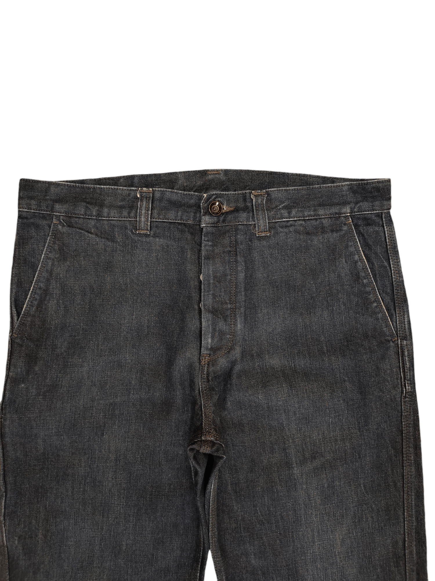 Giuliano Fujiwara Loose Jeans Giuliano Fujiwara Japan Carpenter Denim Wide Leg Size US 34 / EU 50 - 2 Thumbnail