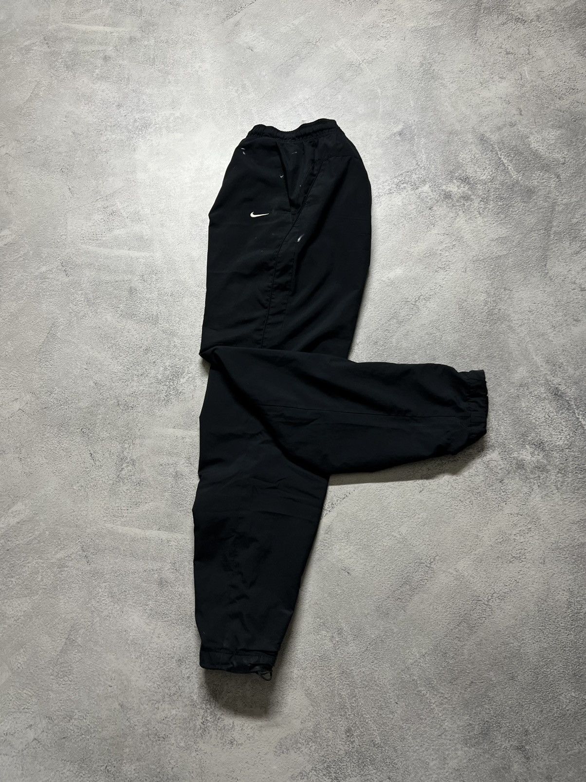 Nike × Vintage Vintage Y2K Nike Nylon Mini Swoosh Faded Pants 00’s Size US 32 / EU 48 - 2 Thumbnail