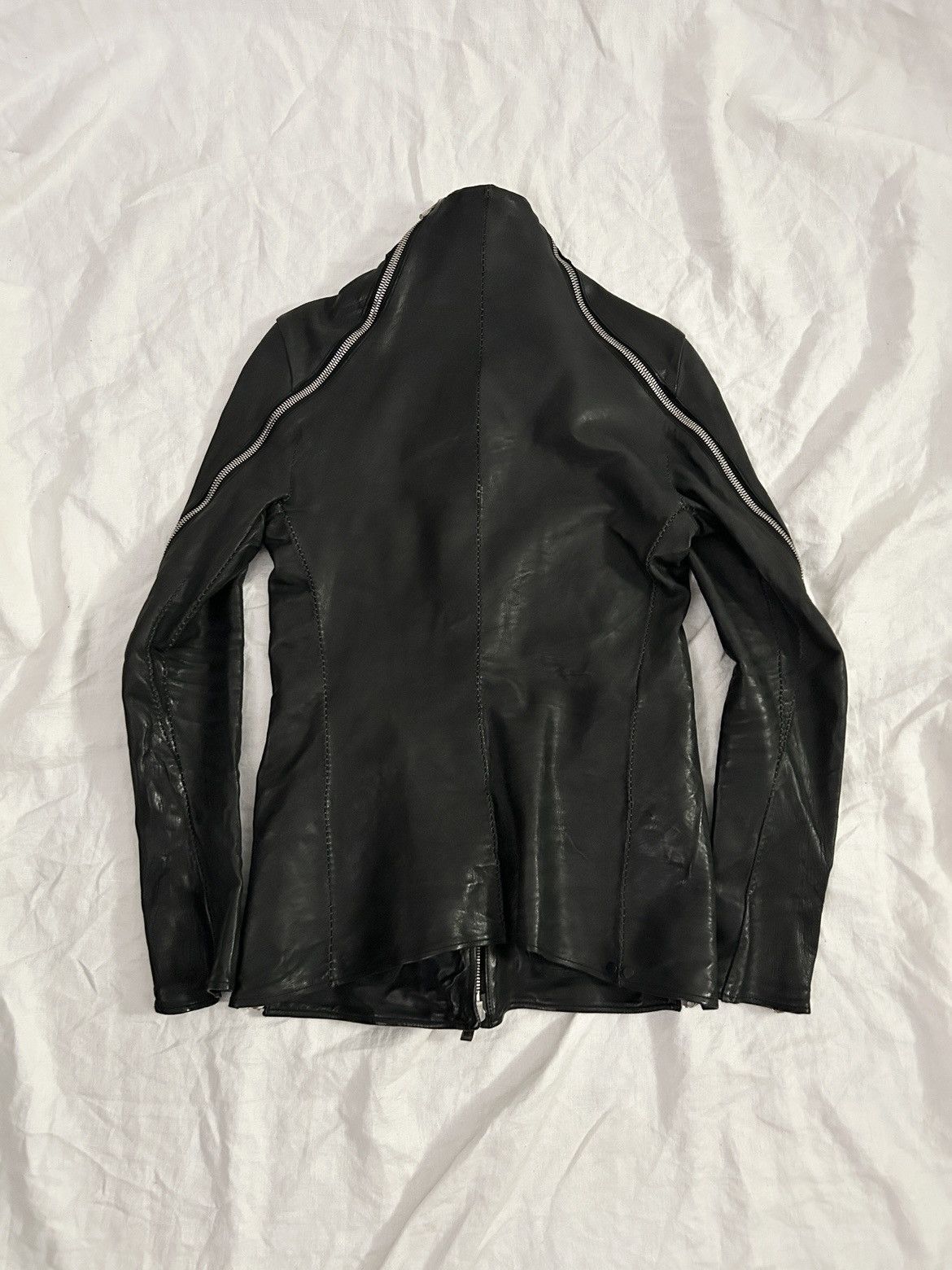 Incarnation Incarnation Zipper Sleeve Leather Jacket Size US S / EU 44-46 / 1 - 16 Thumbnail