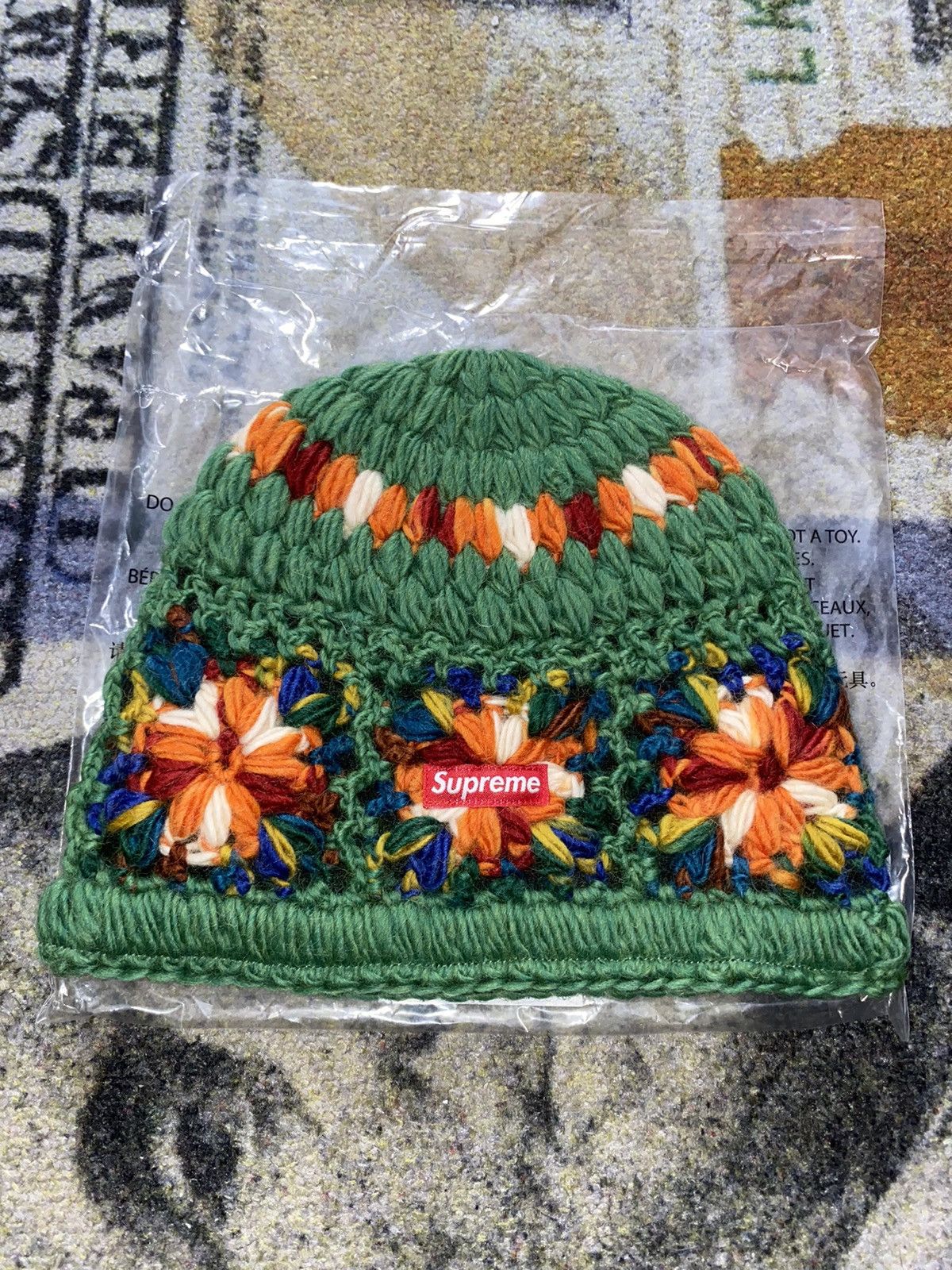 Supreme Supreme Crochet Beanie (SS25) Size ONE SIZE - 1 Thumbnail