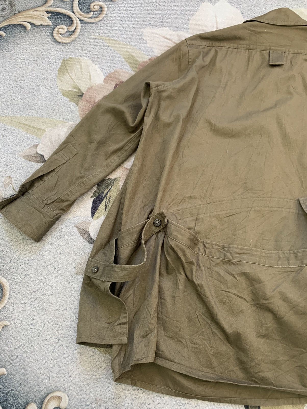 Yohji Yamamoto Y's Yohji Yamamoto Military Girth Style Shirt Jacket Size US M / EU 48-50 / 2 - 9 Thumbnail